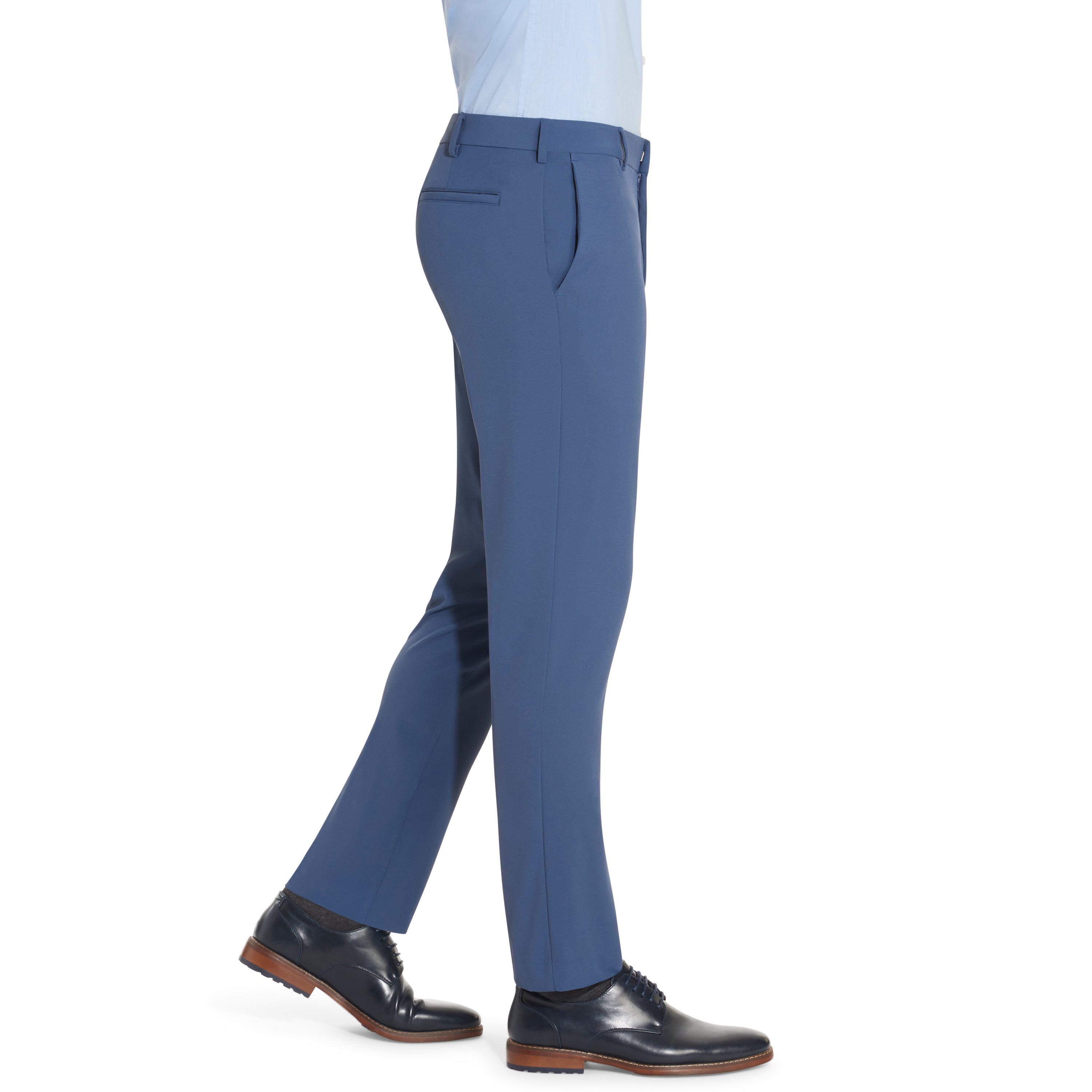 Stain Shield Flat Front Stretch Dress Pant - Slim Fit