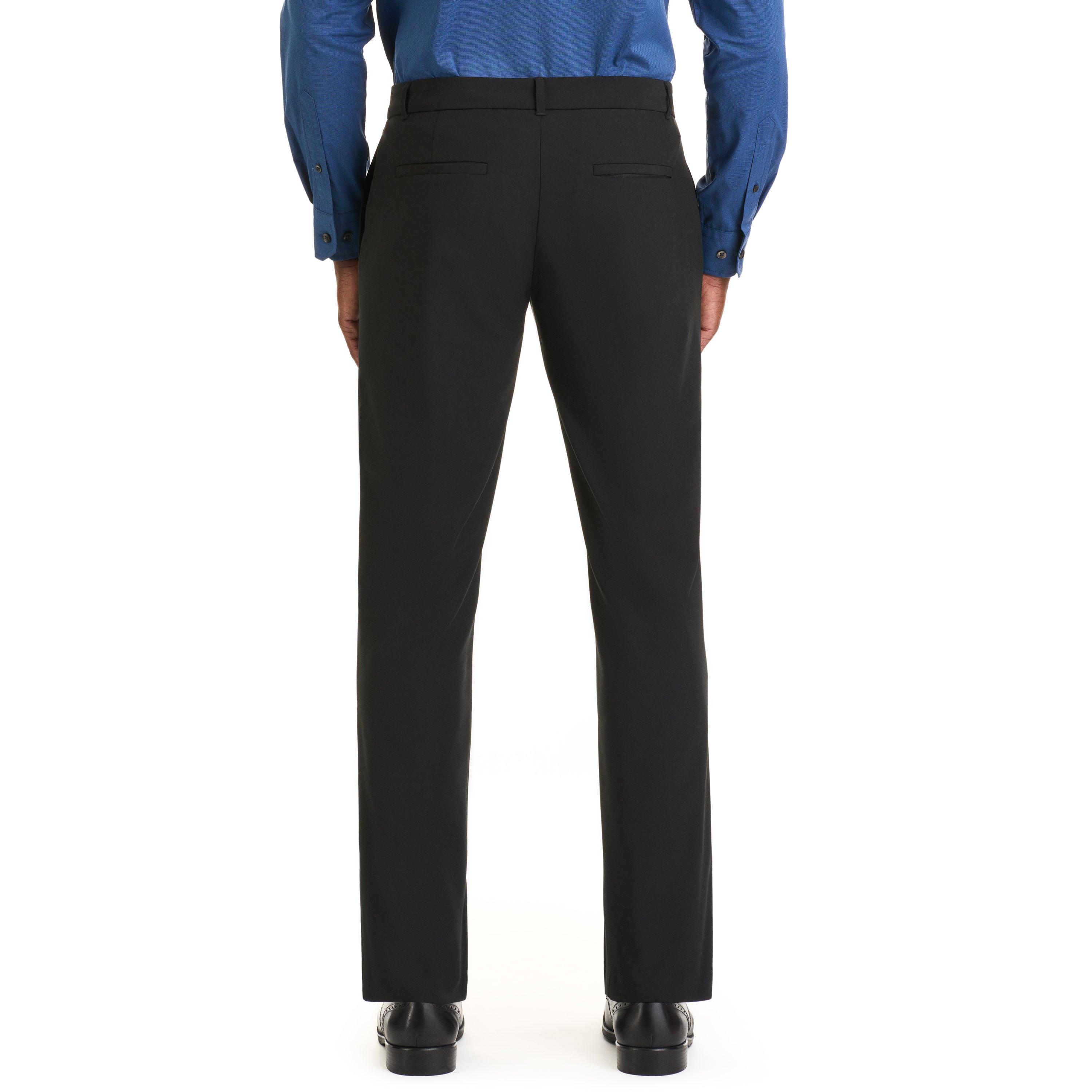 Essential Flat Front Straight Fit Stretch Chino - Regular Fit