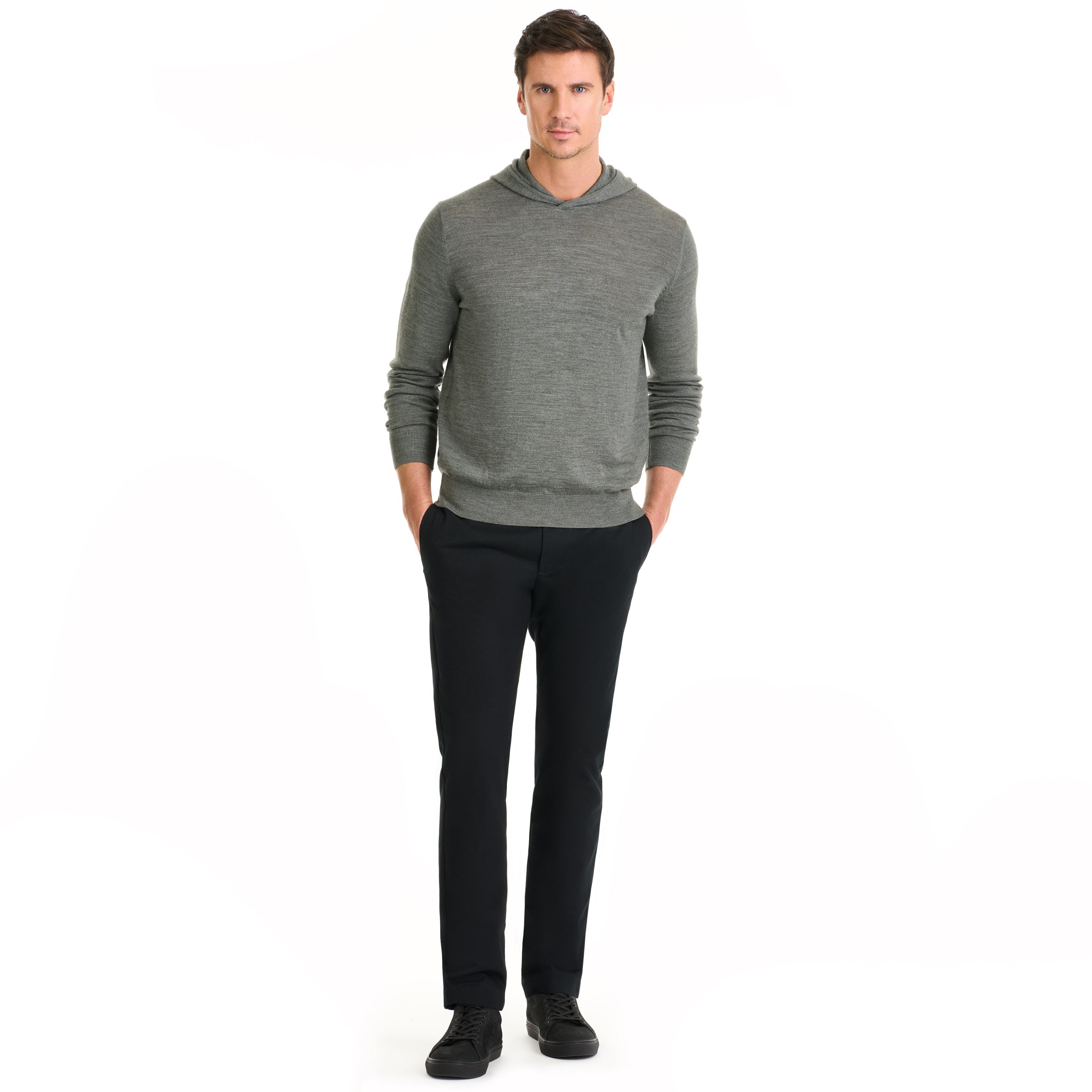 Essential Merino Hoodie Sweater - Regular Fit