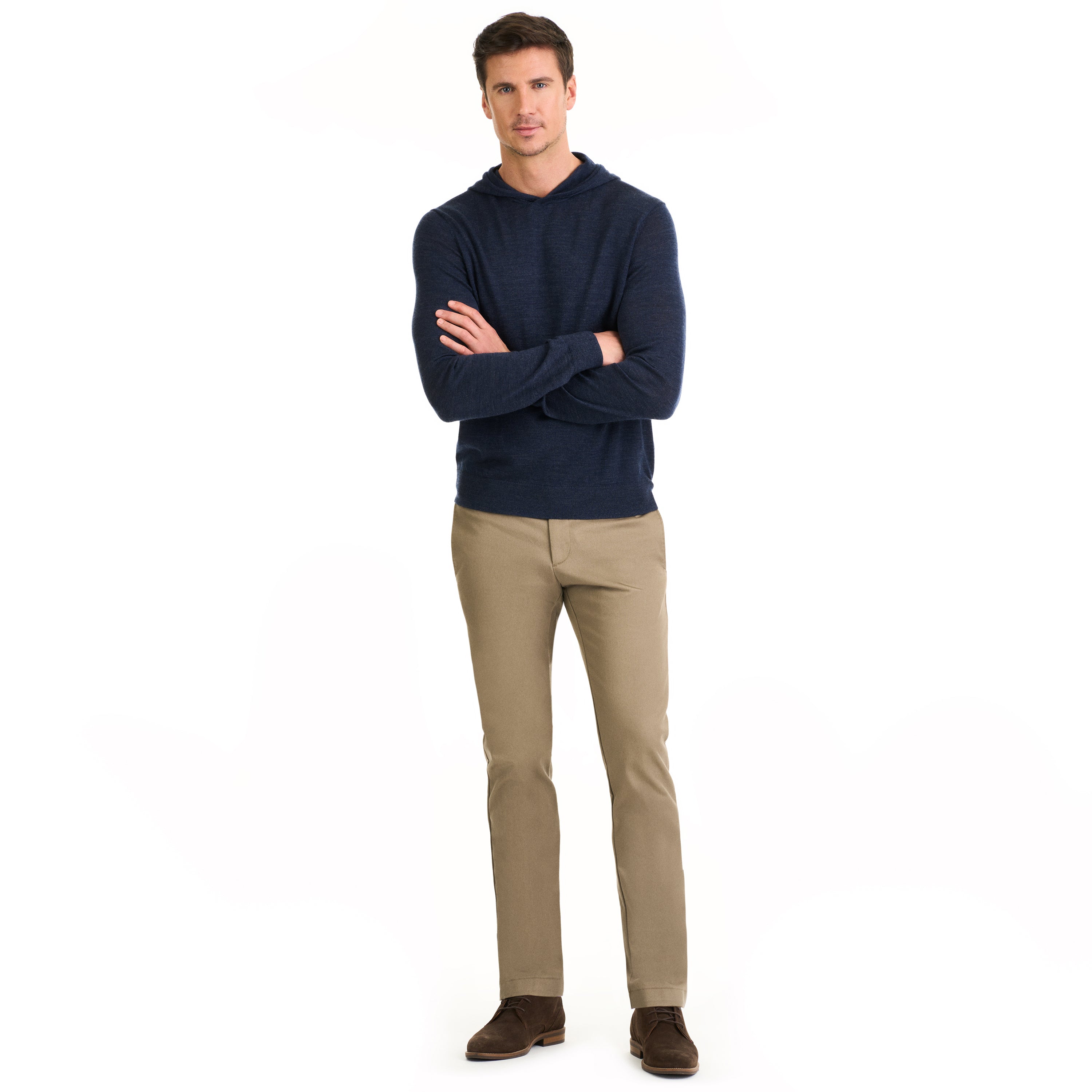 Essential Merino Hoodie Sweater - Regular Fit