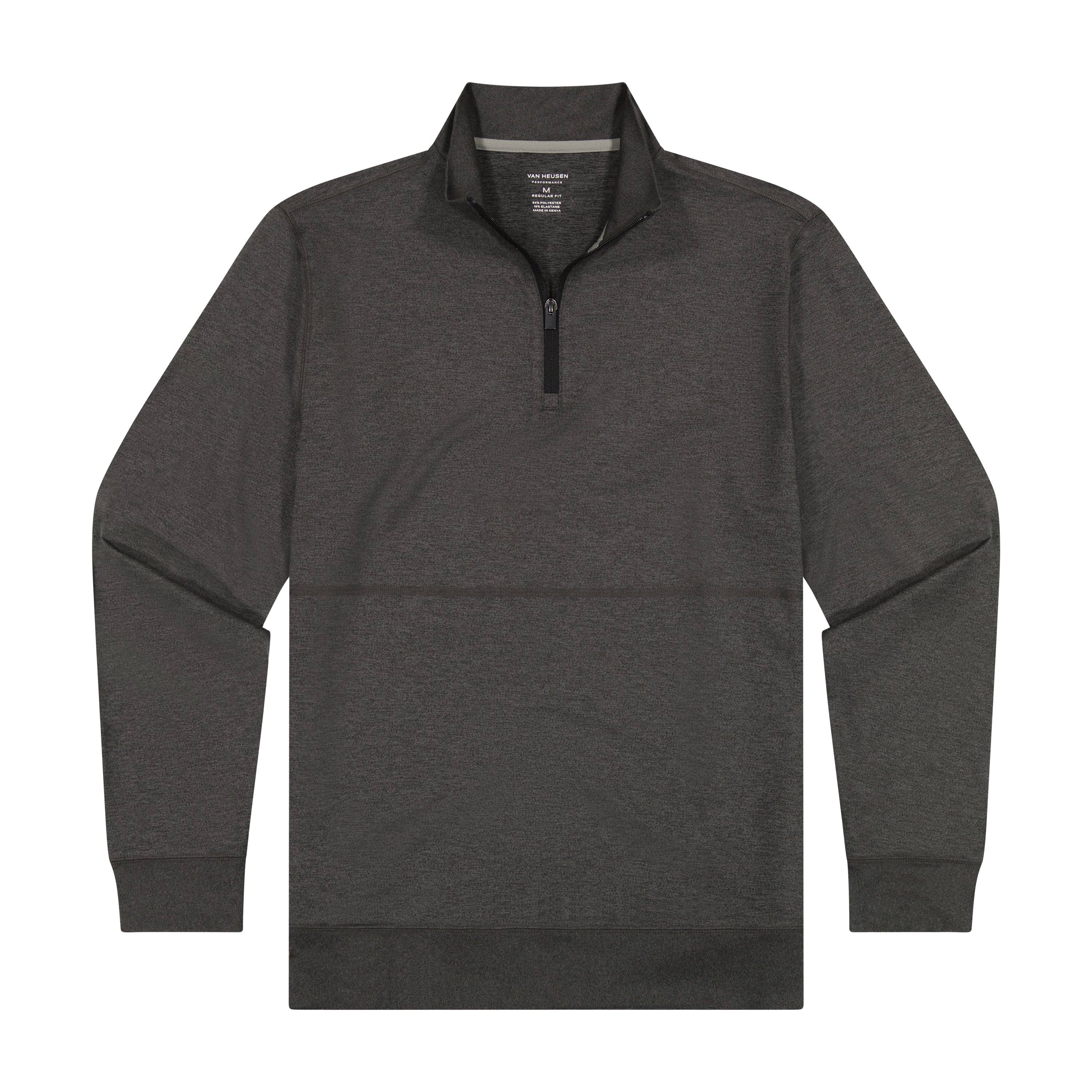 Performance Marled Quarter Zip Pullover – Regular Fit