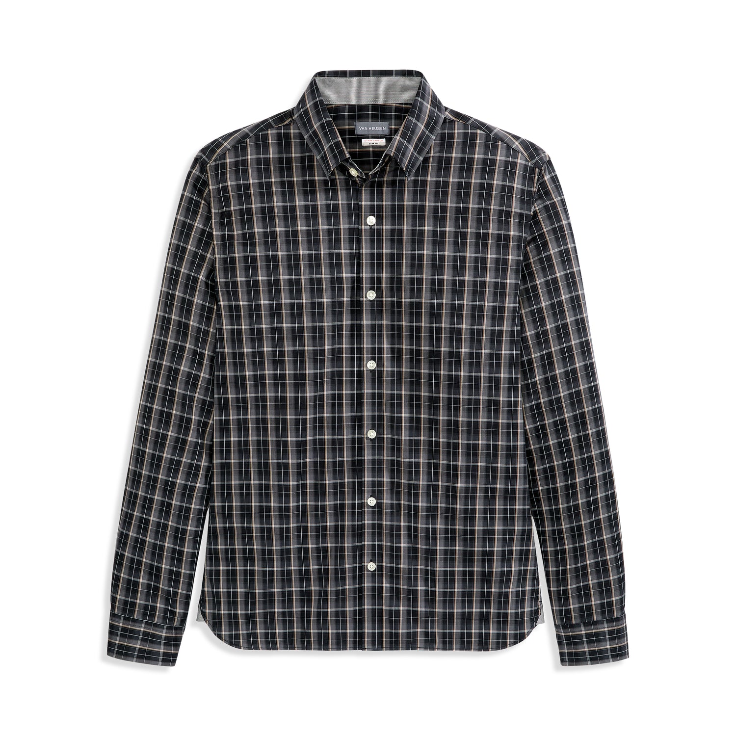 Cronbie Long Sleeve Stain Shield Shirt Updated Plaid Print - Big & Tall