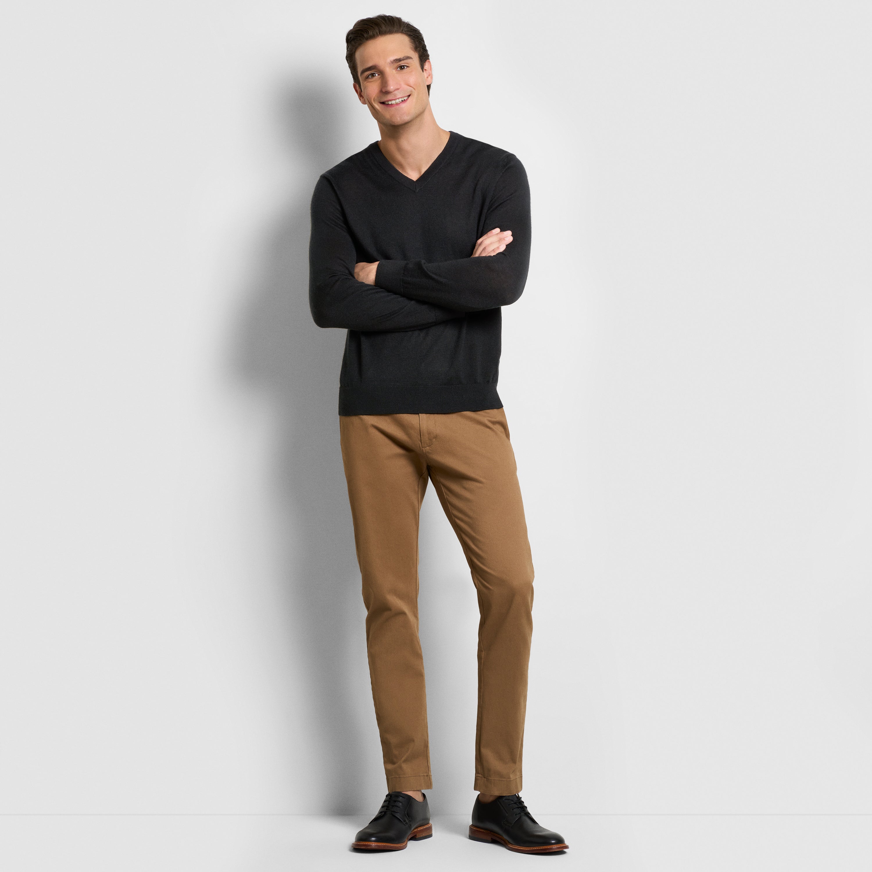 Essential Rhodes Merino V-Neck Sweater - Regular Fit