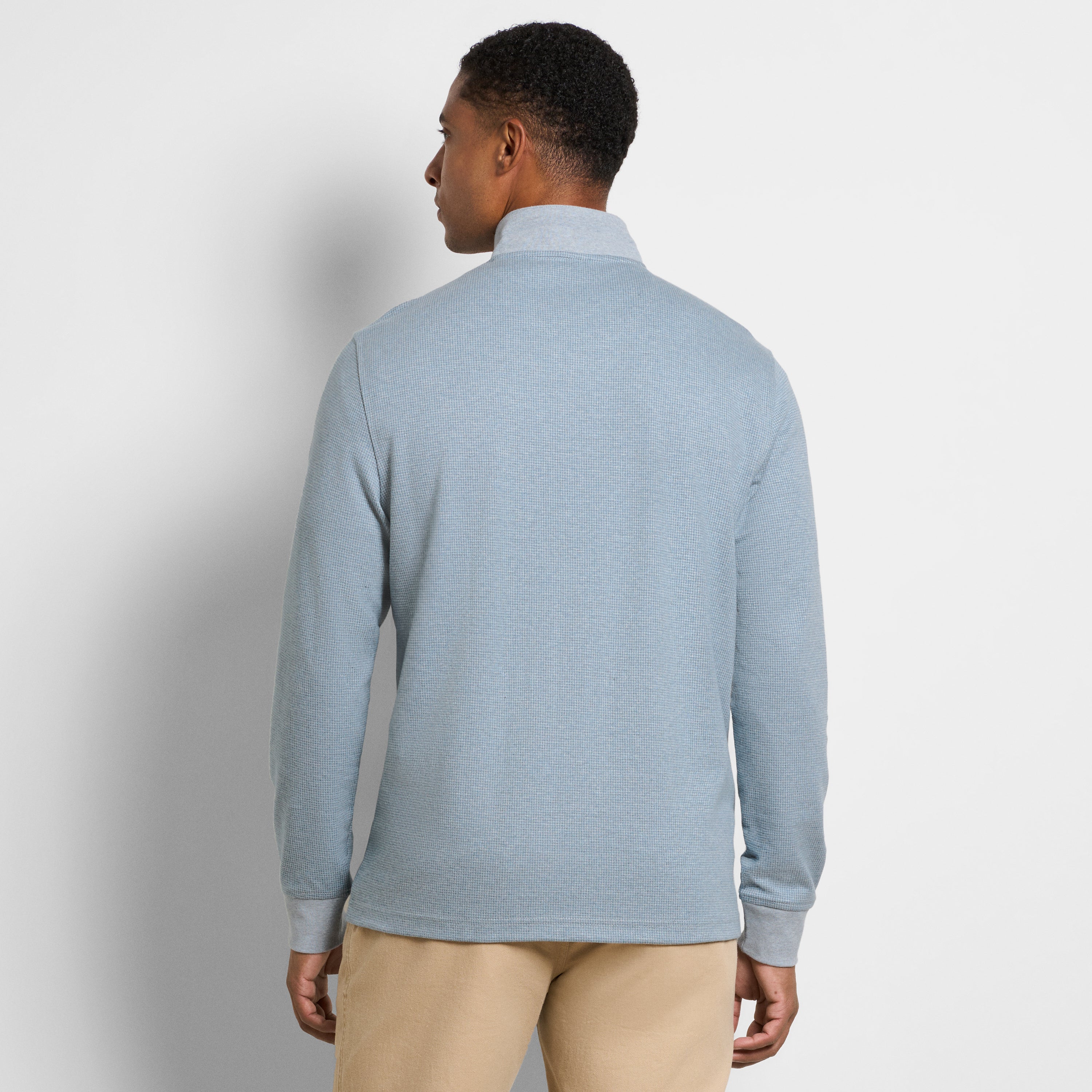 Essential Luxore Quarter Zip Houndstooth
