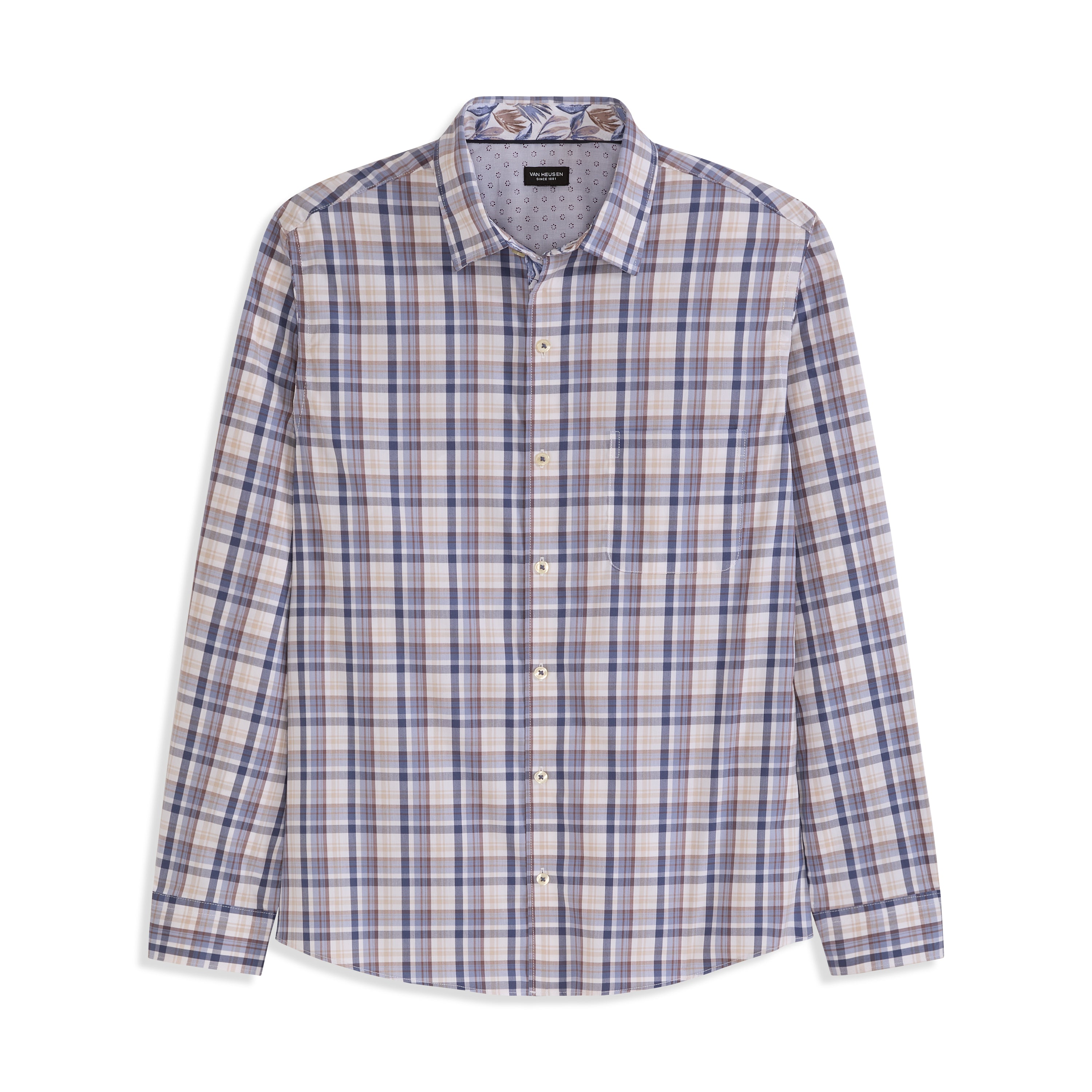 Originals Long Sleeve Easy Plaid Print - Big & Tall