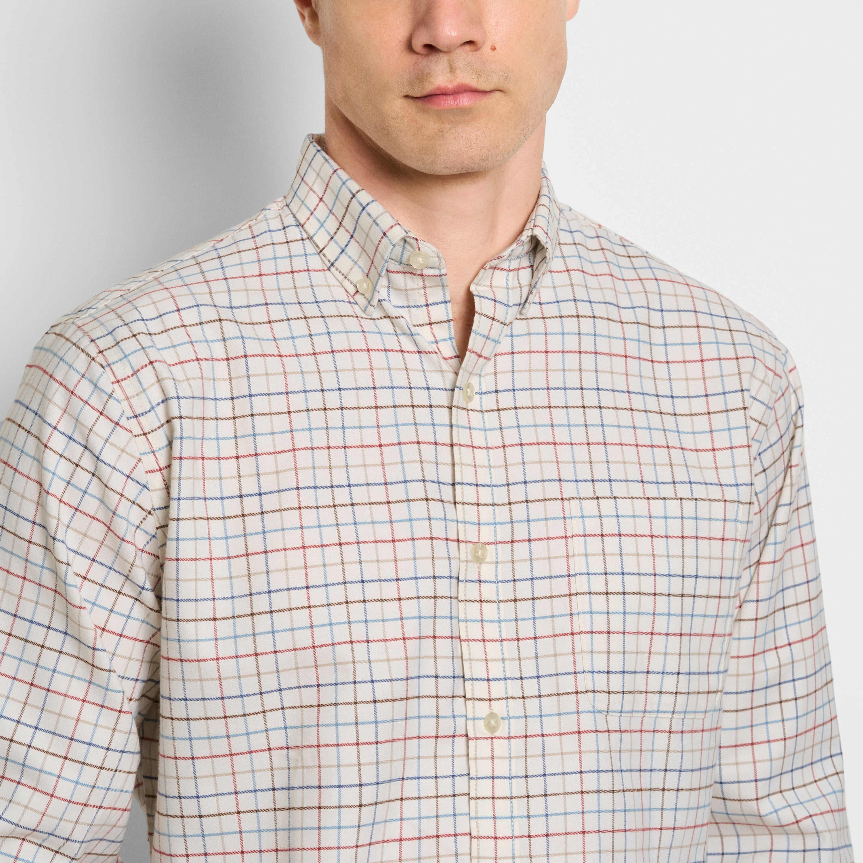 Regular Fit Weekend Tattersall Long Sleeve Shirt