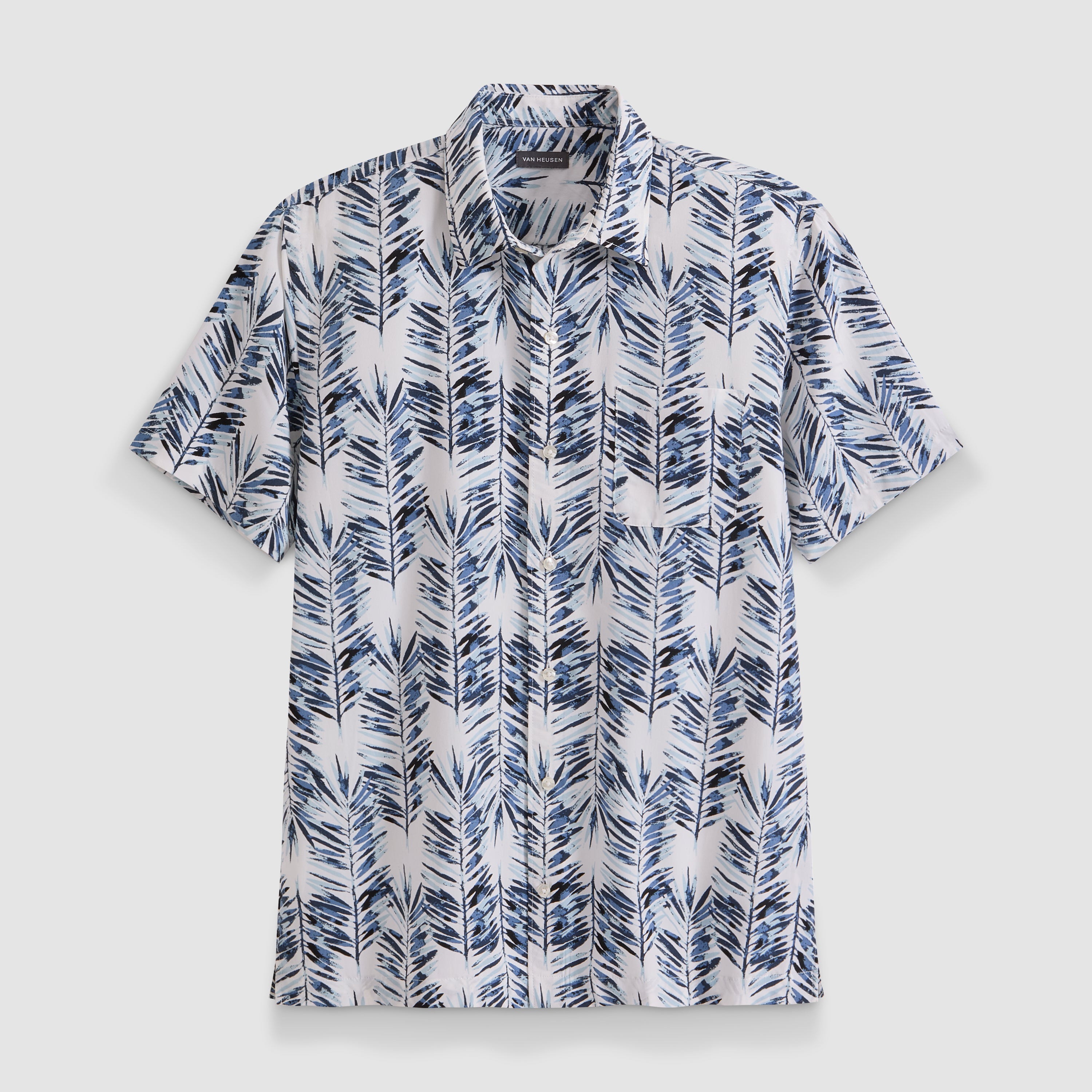 Weekend Short Sleeve Camp LG Fern Print Shirt
