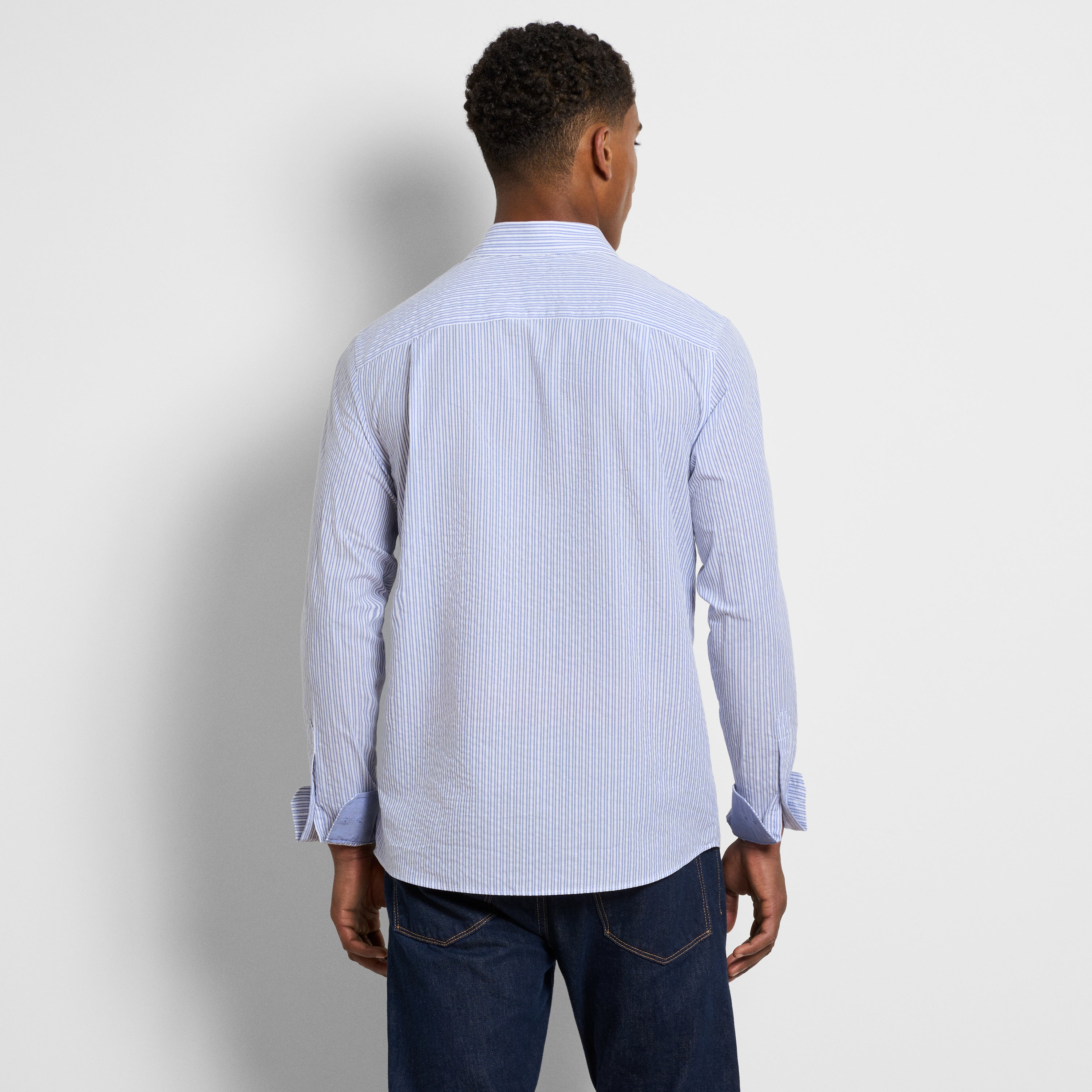 Originals Chenille Print Long Sleeve Shirt - Slim Fit