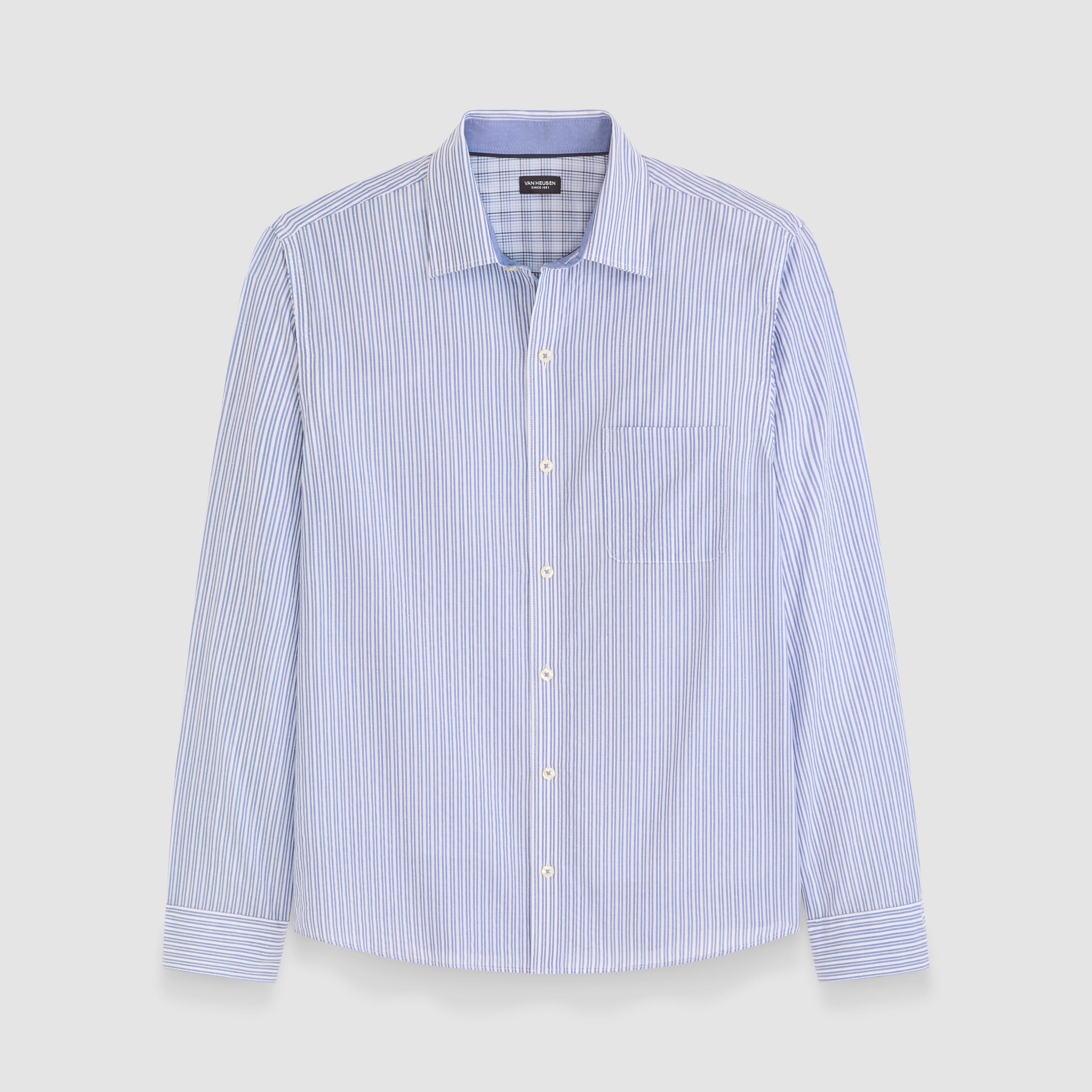 Originals Chenille Print Long Sleeve Shirt - Slim Fit