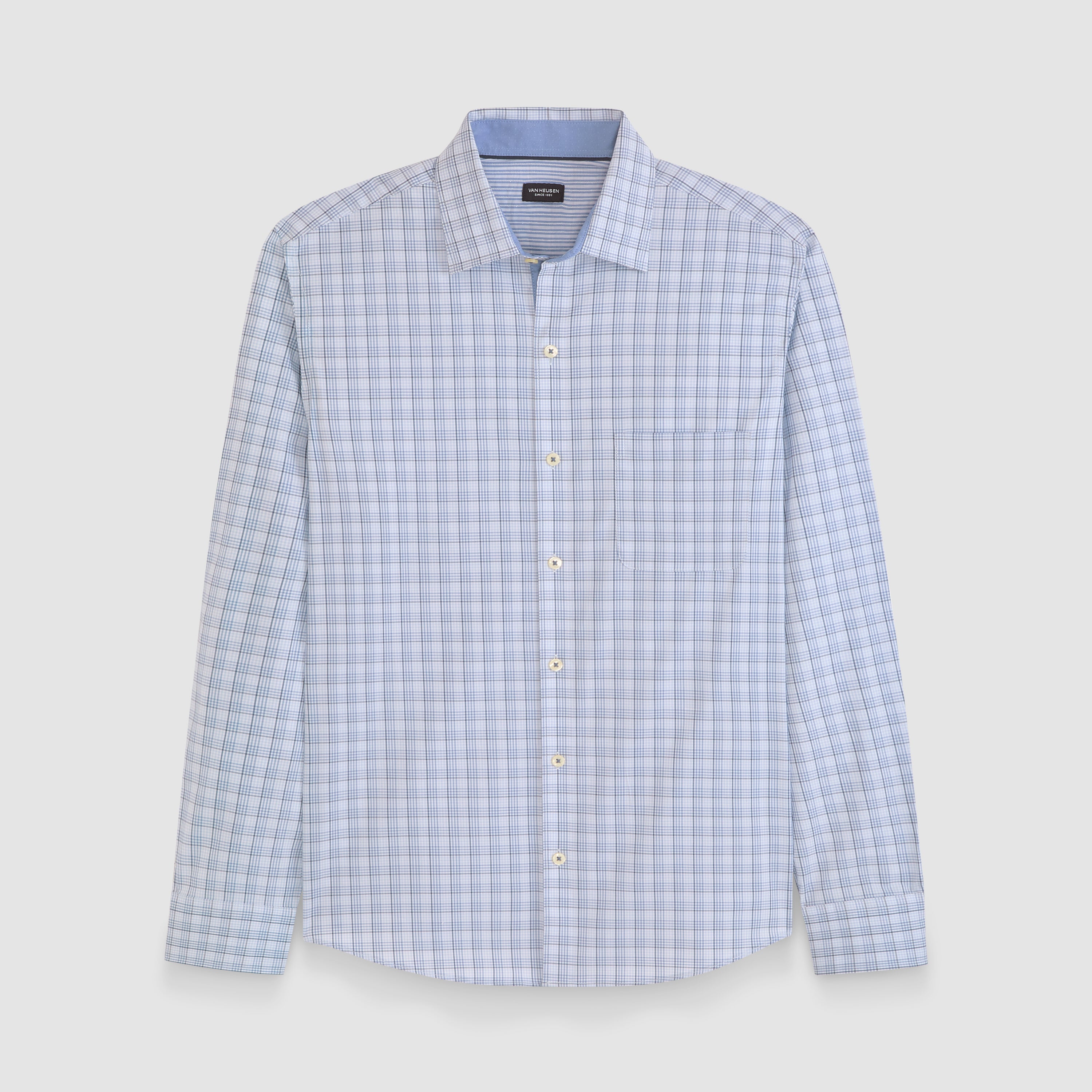 Originals Tattersall Print Long Sleeve Shirt - Slim Fit