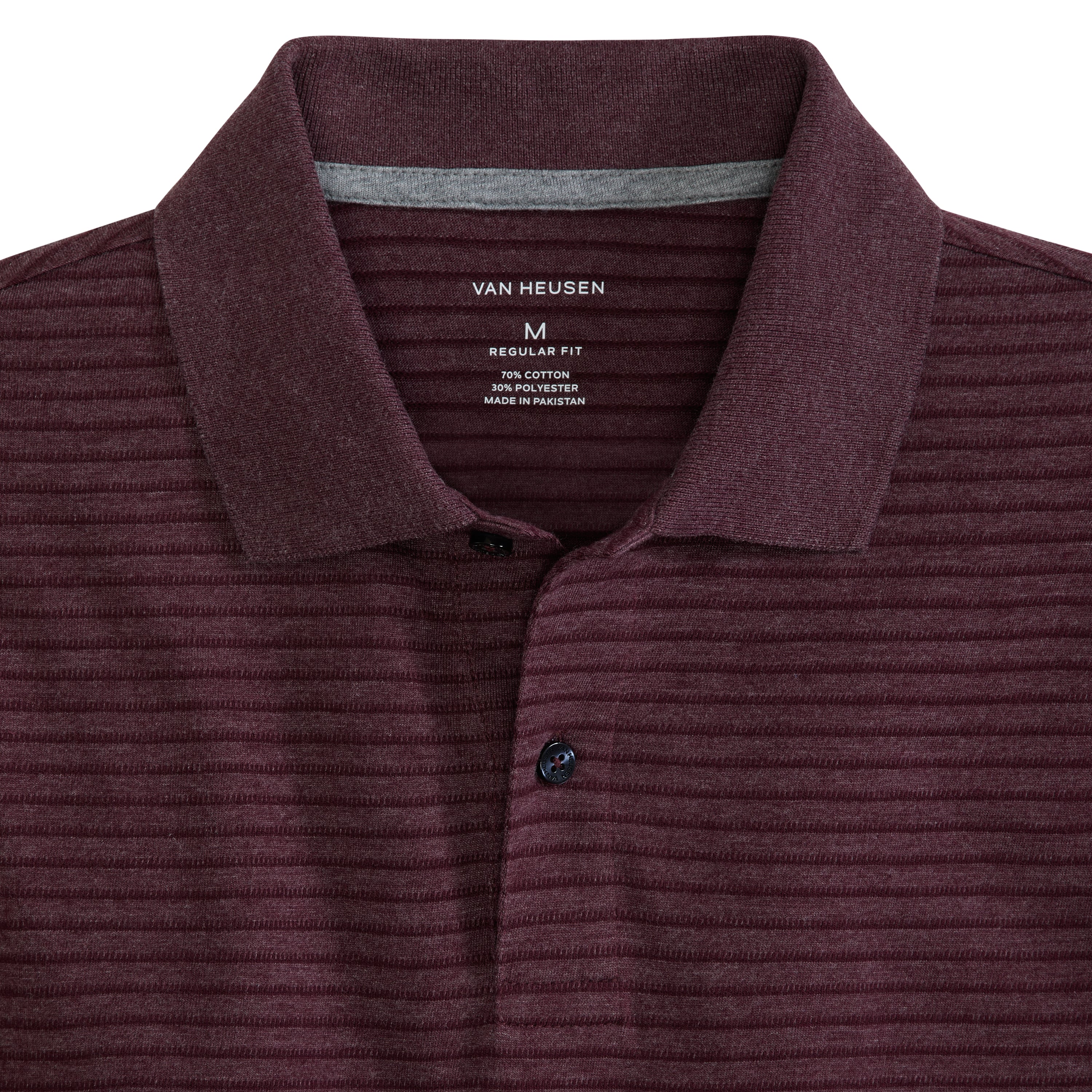 Essential Feeder Stripe Textured Short Sleeve Polo