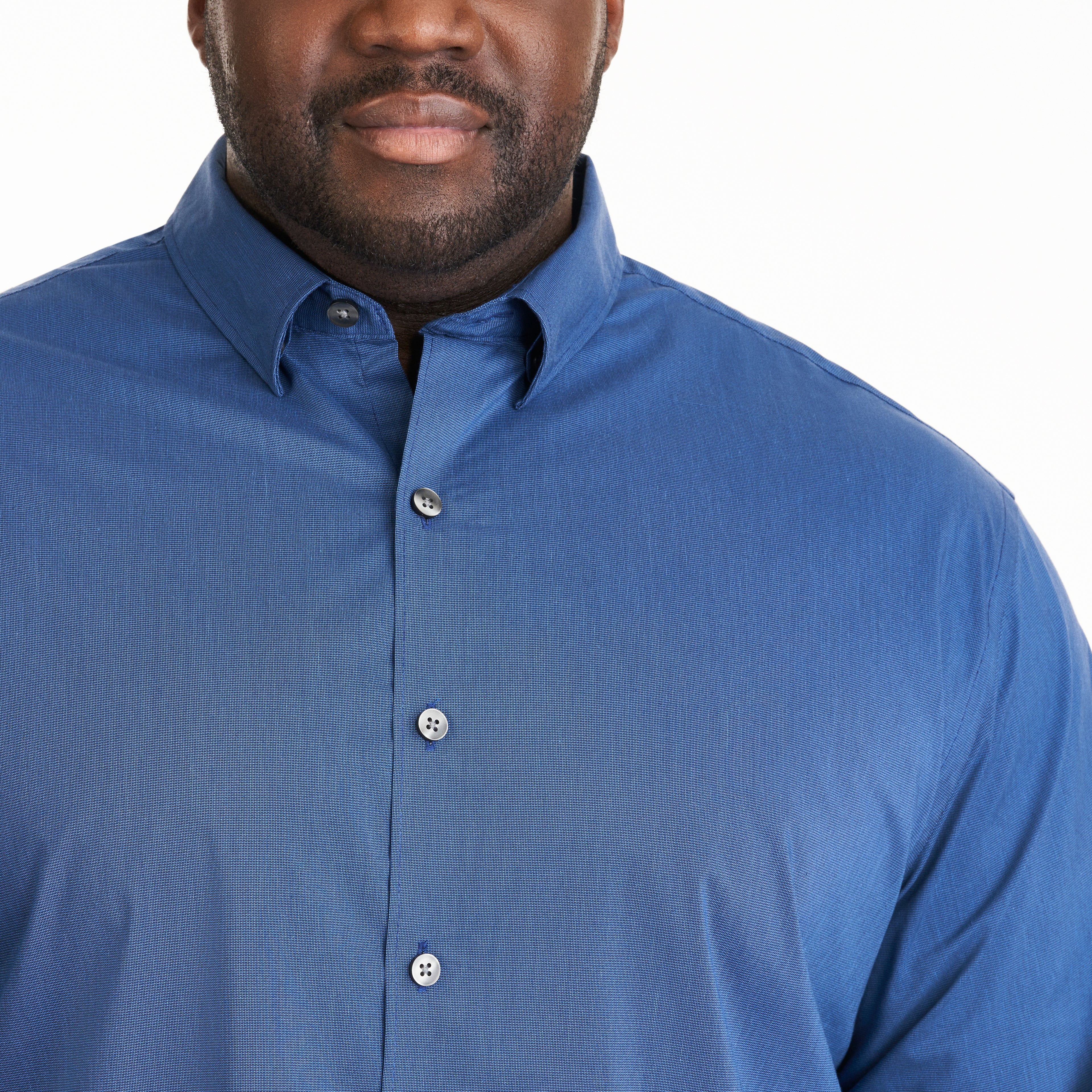 Cronbie Long Sleeve Stain Shield Shirt - Big & Tall