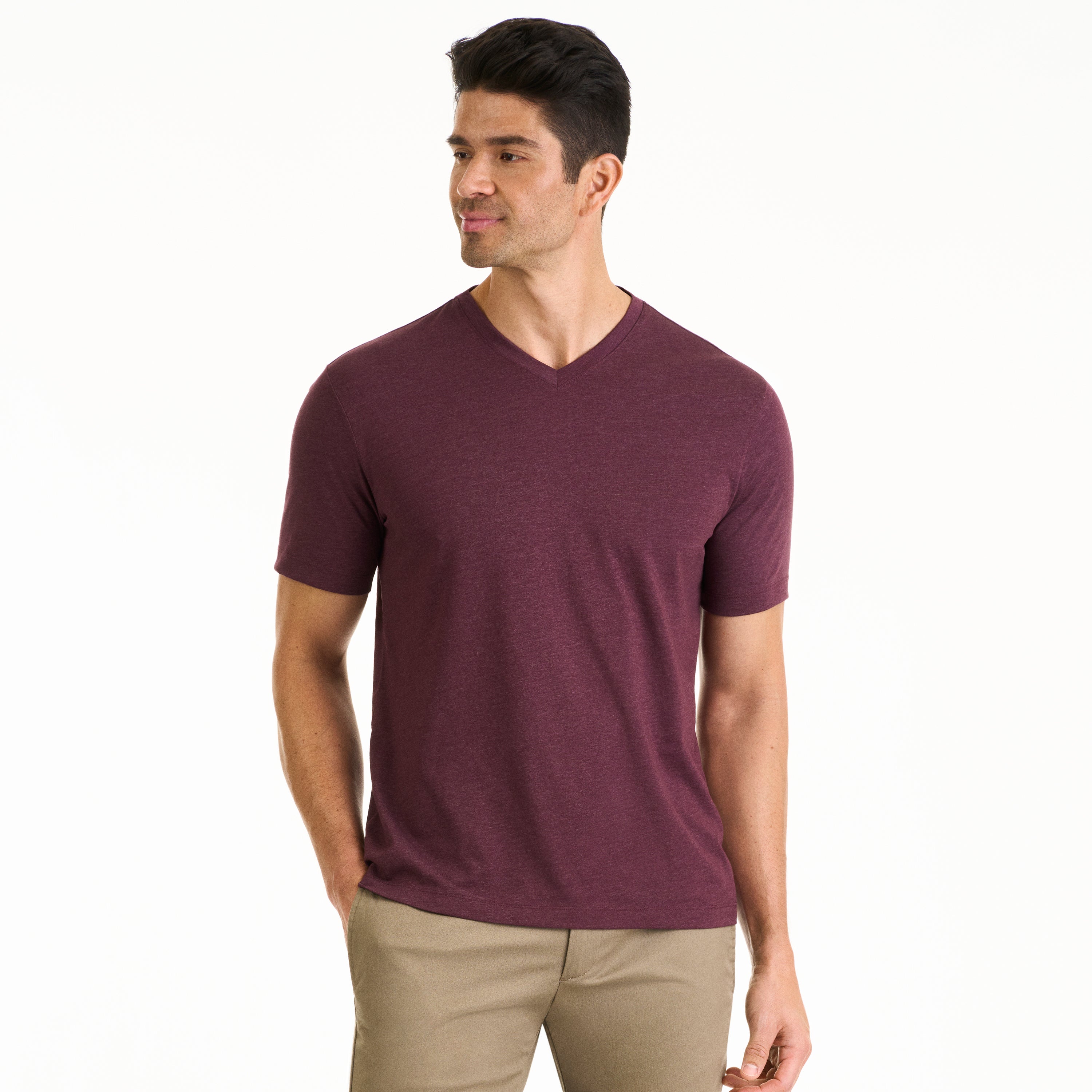 Essential Stain Shield V-Neck - Regular Fit