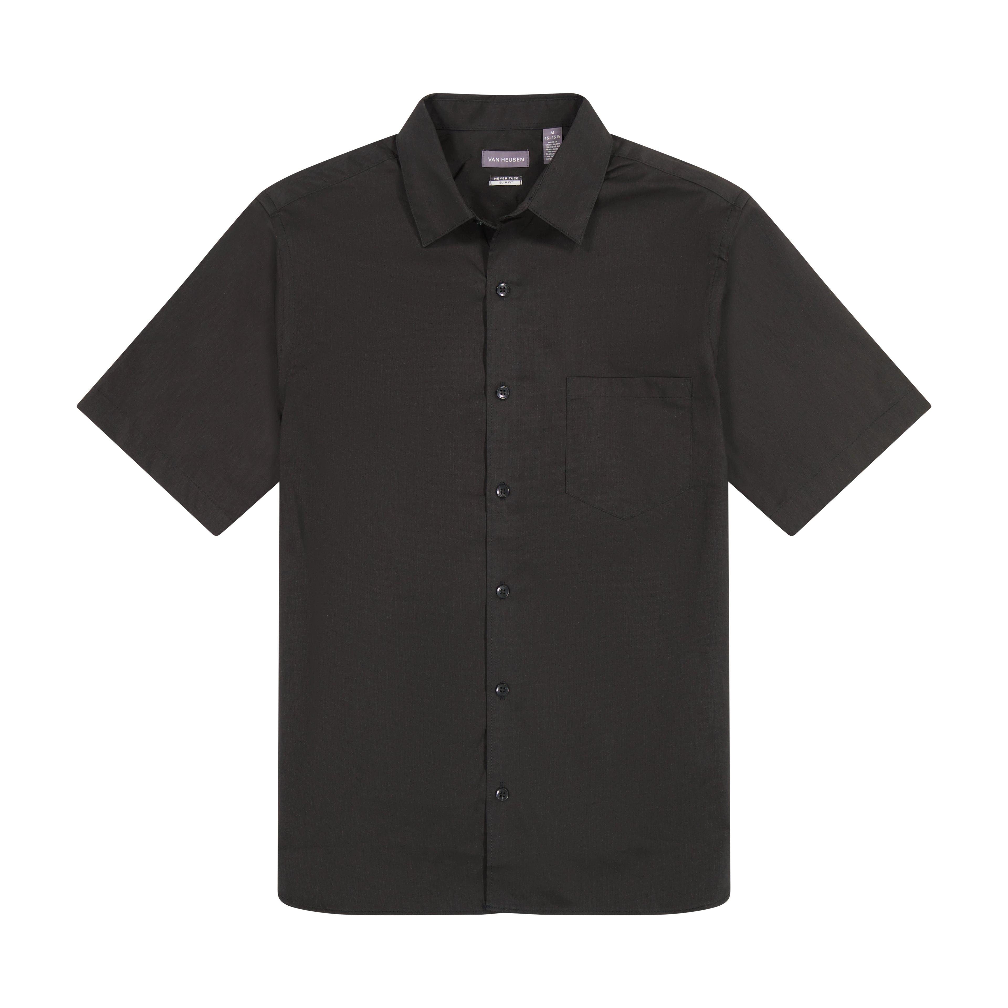Essential Stain Shield Short Sleeve Shirt Solid - Slim Fit