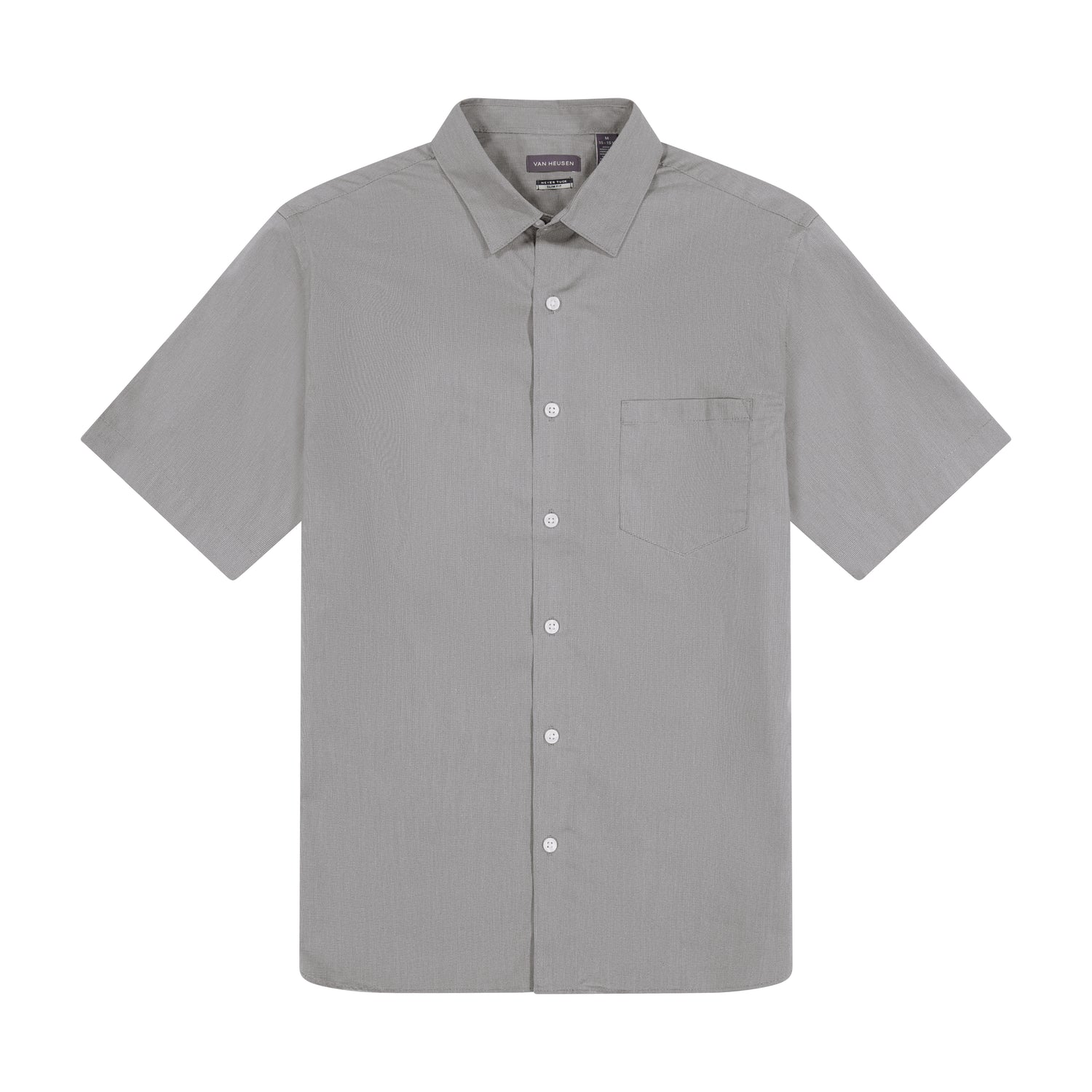 Essential Stain Shield Short Sleeve Shirt Solid - Slim Fit