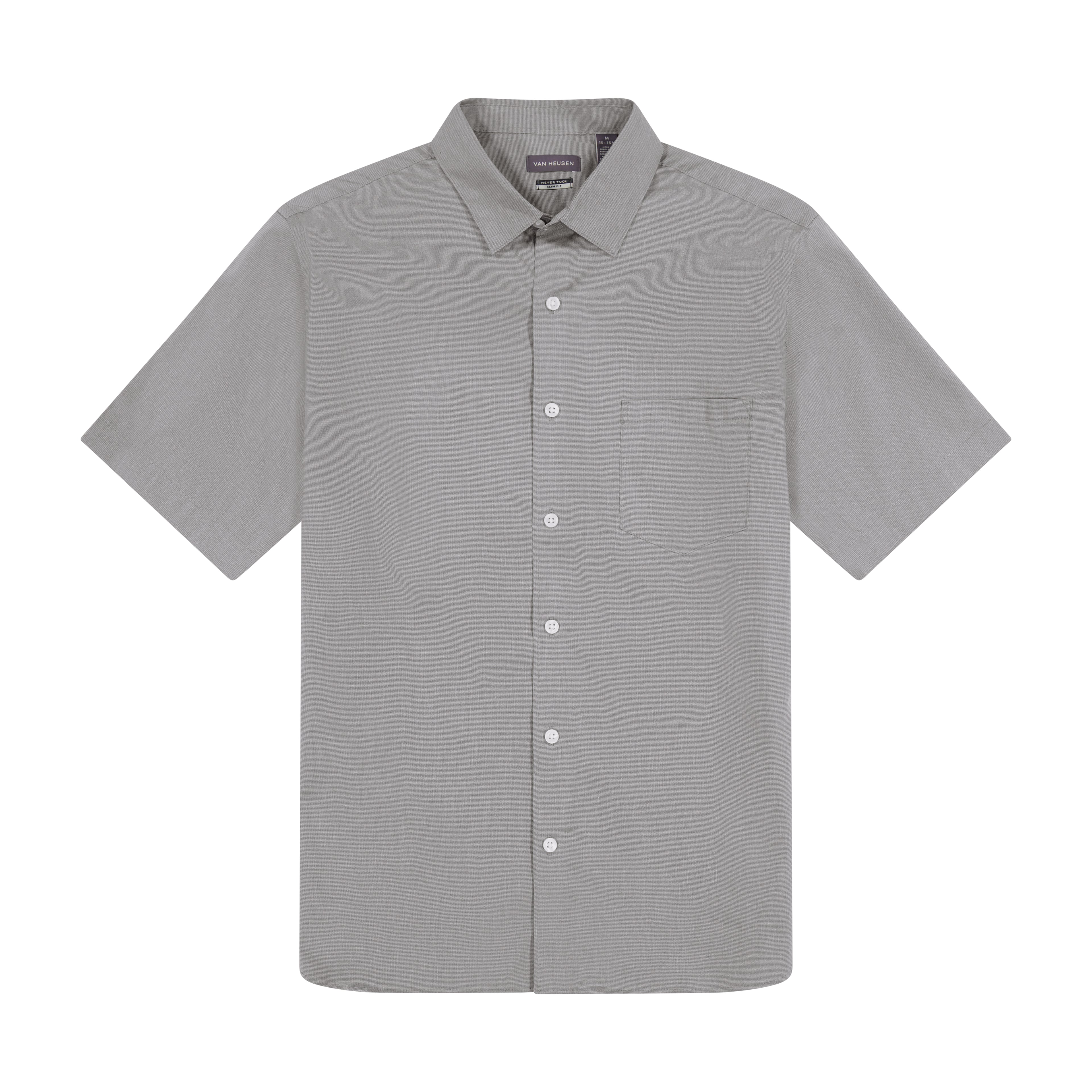 Essential Stain Shield Short Sleeve Shirt Solid - Slim Fit