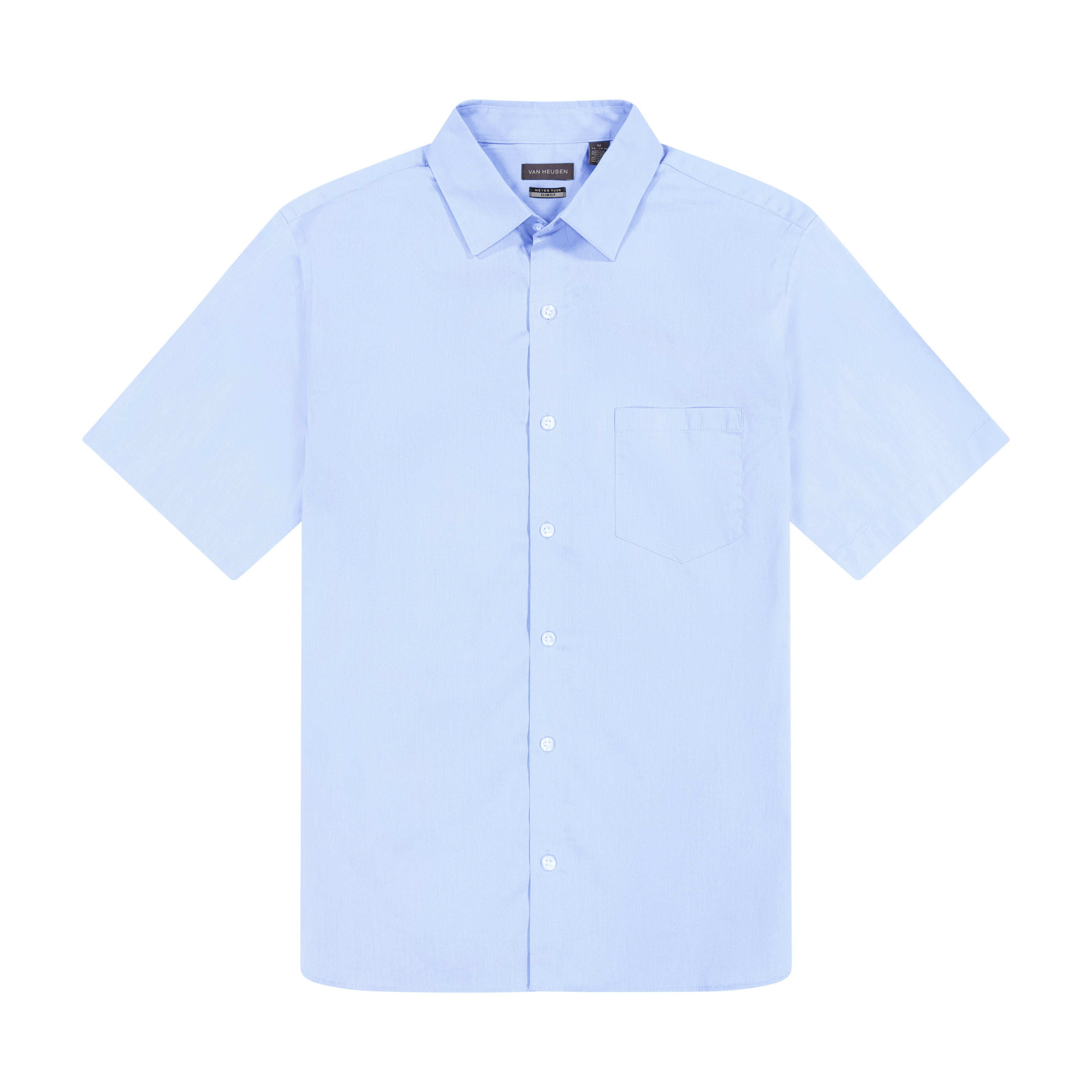Essential Stain Shield Short Sleeve Shirt Solid - Slim Fit