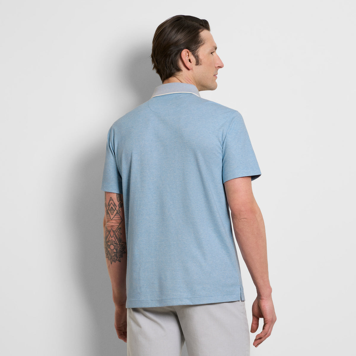 Essential Soft Touch Heather Birdseye Polo