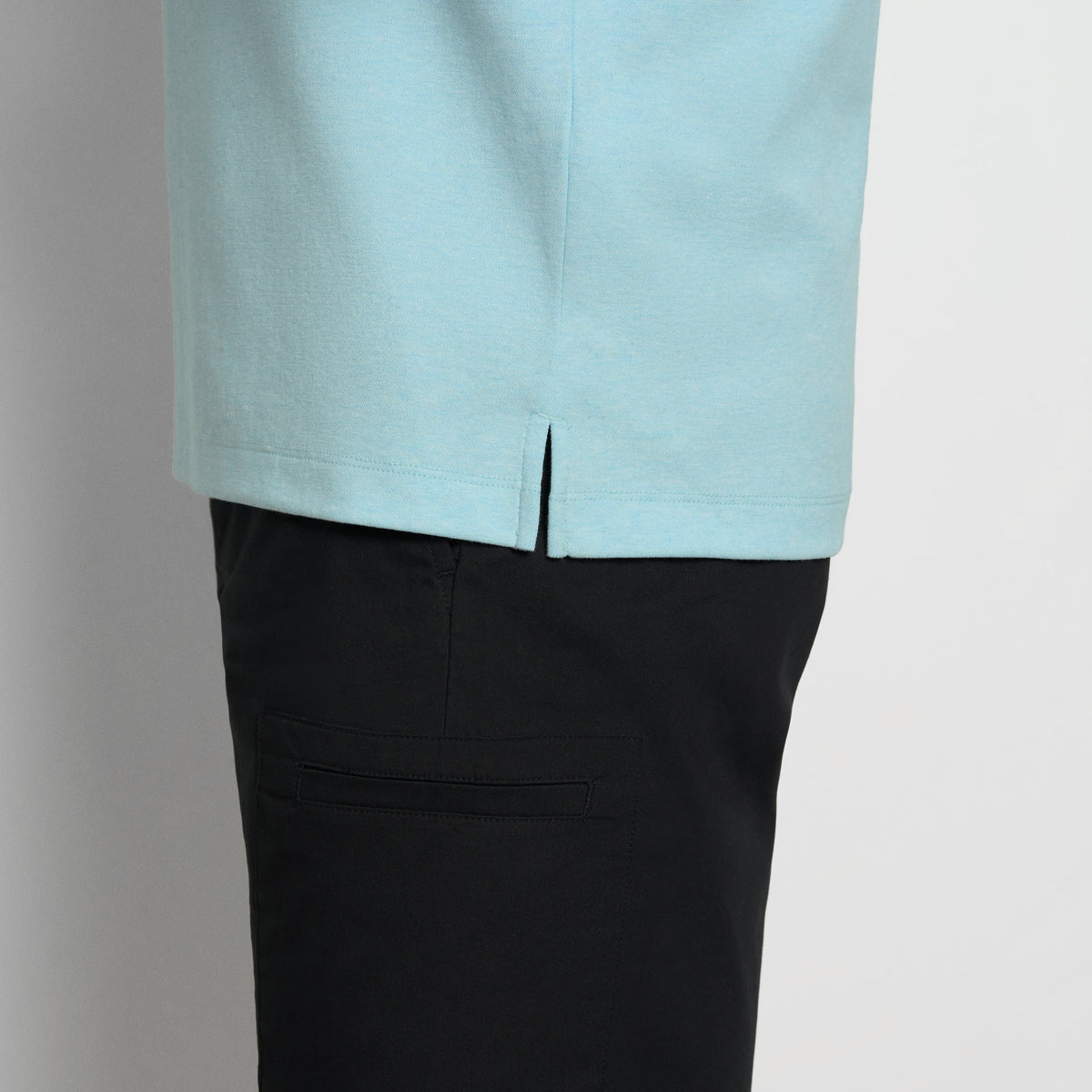 Essential Soft Touch Heather Birdseye Polo