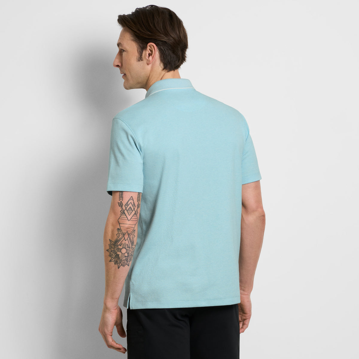 Essential Soft Touch Heather Birdseye Polo