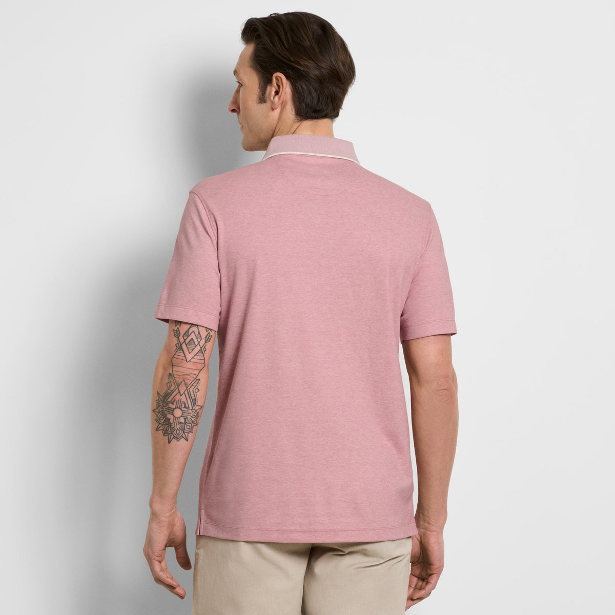 Essential Soft Touch Heather Birdseye Polo
