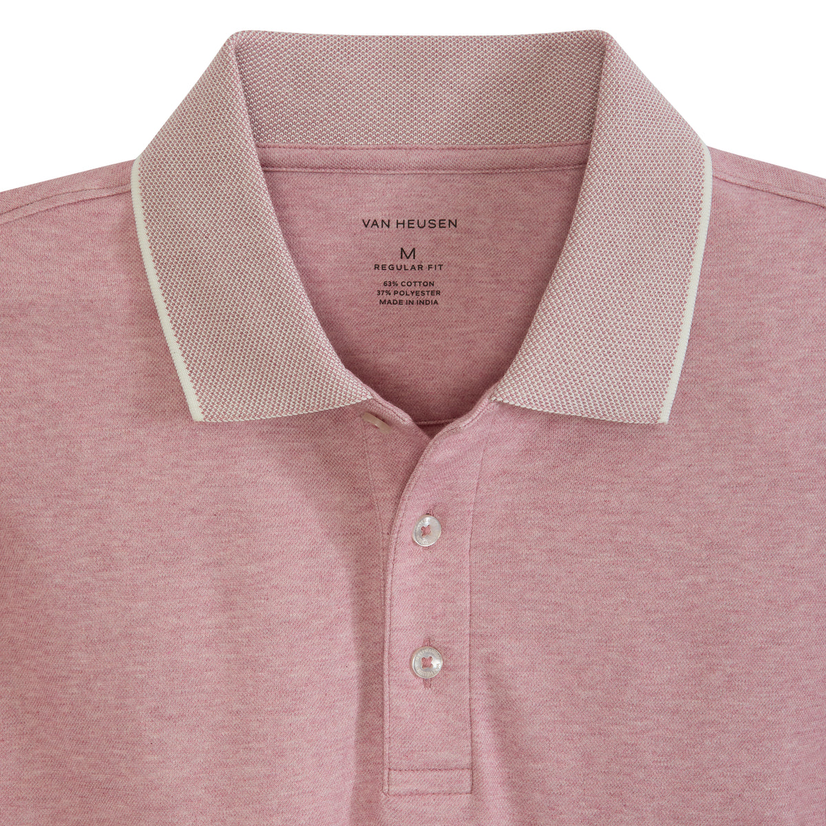 Essential Soft Touch Heather Birdseye Polo