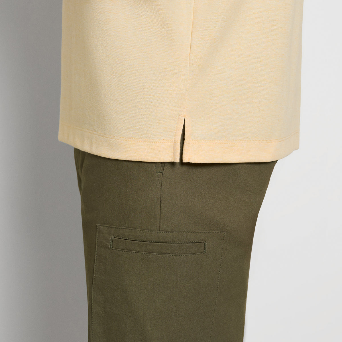 Essential Soft Touch Heather Birdseye Polo