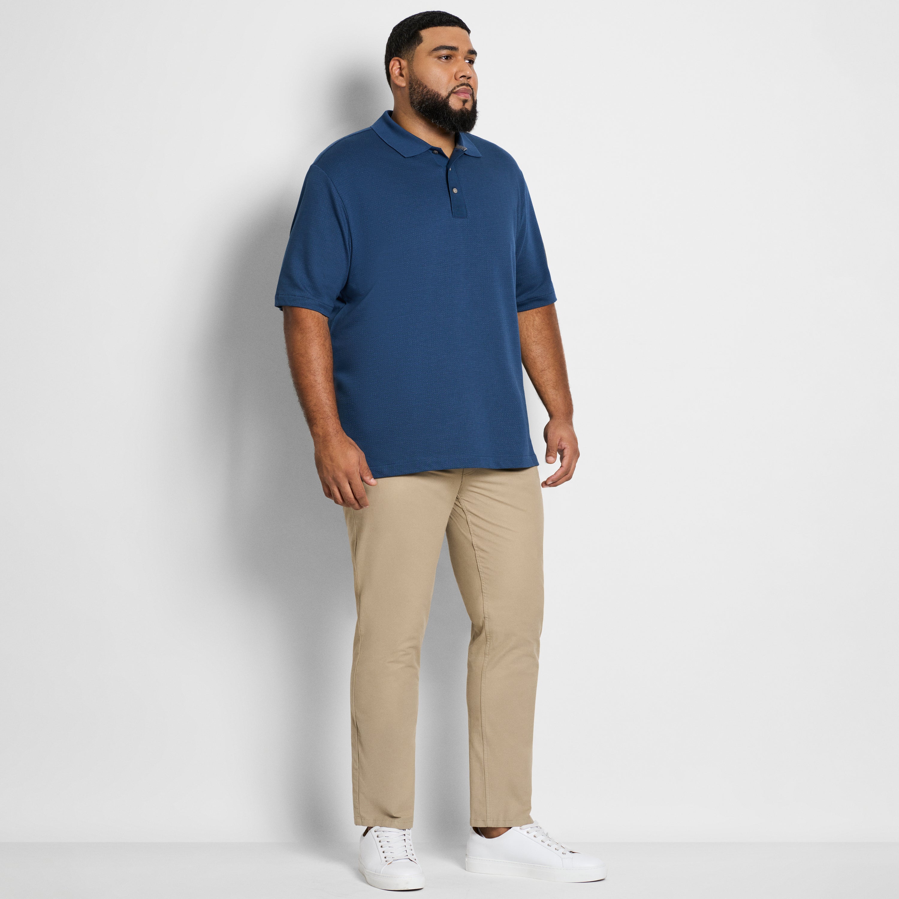 Essential Stain Shield Tresco Twill Polo - Big &amp; Tall