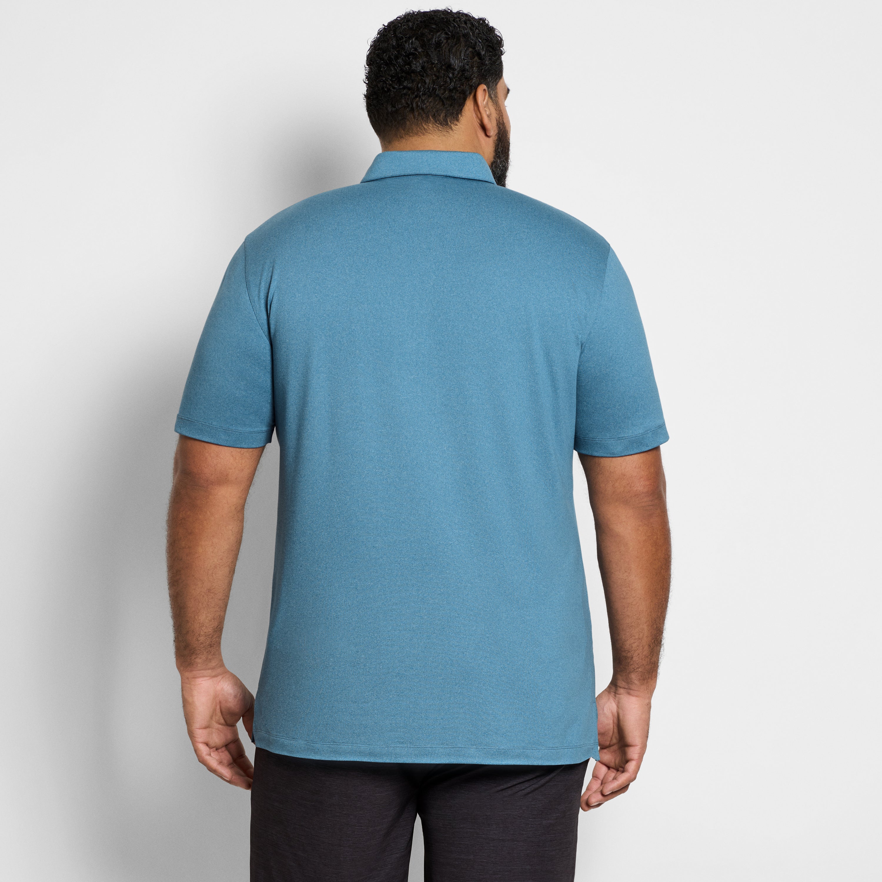 Performance Melange Polo - Big &amp; Tall