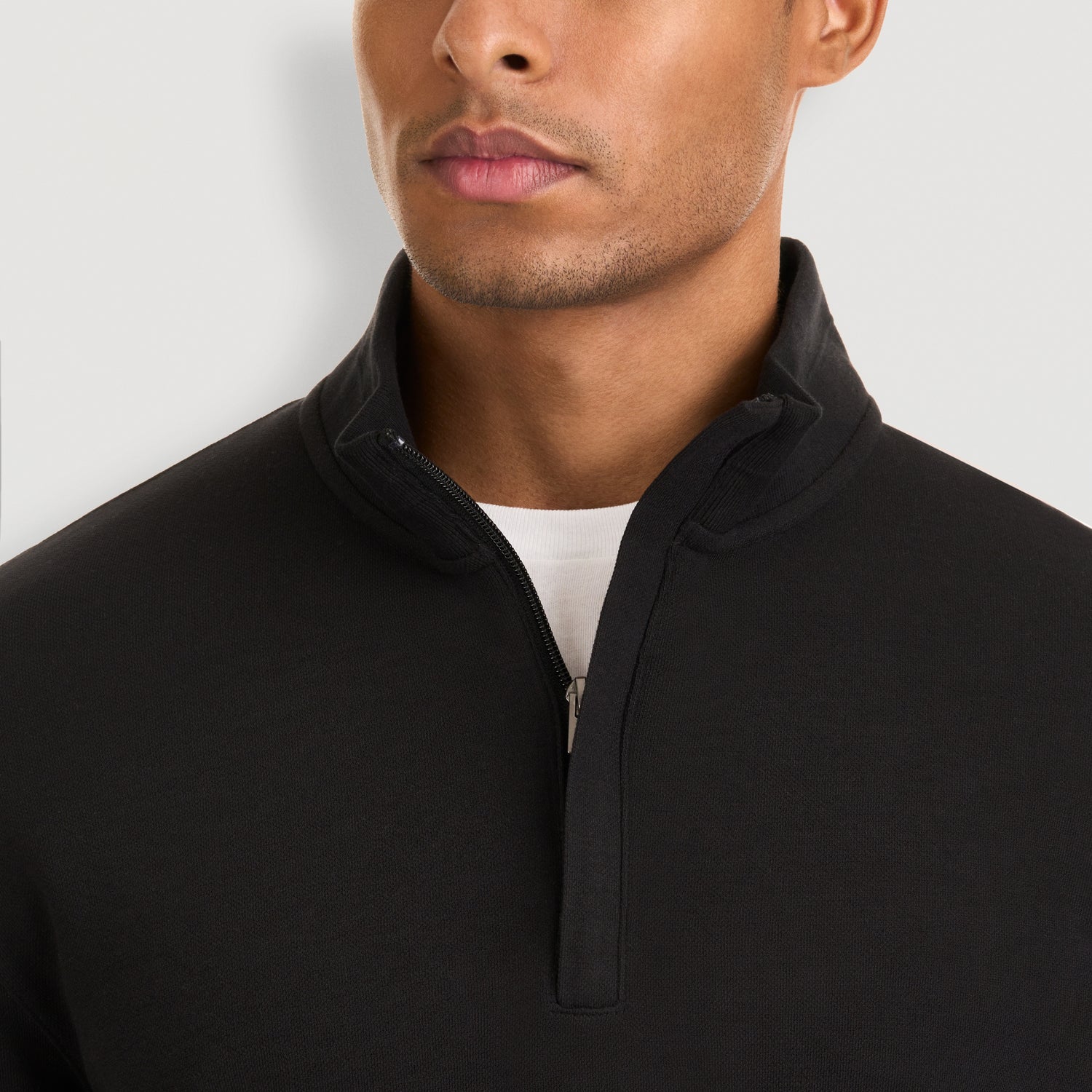 Essential Stain Shield Luxore Quarter Zip - Regular Fit