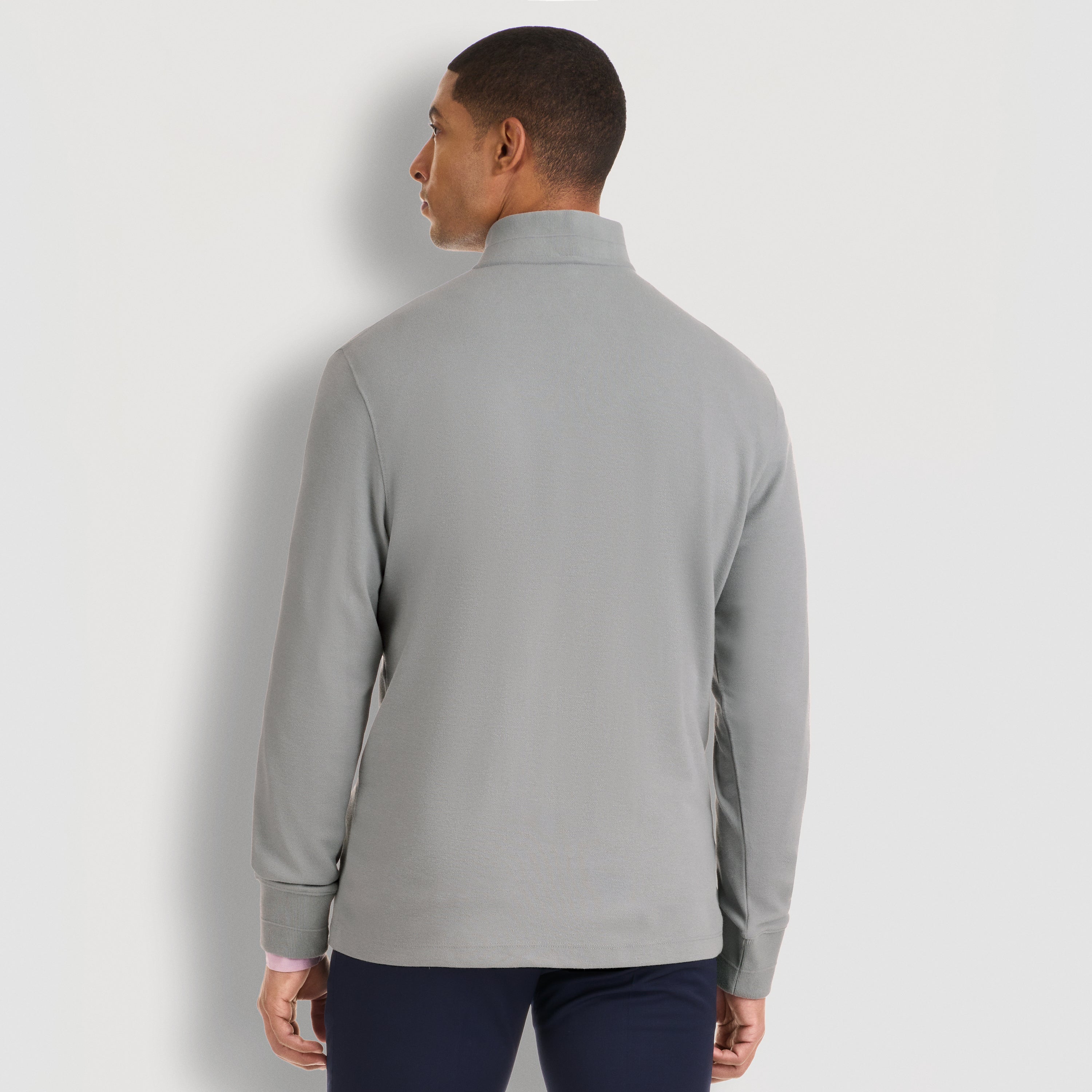 Essential Stain Shield Luxore Quarter Zip - Regular Fit