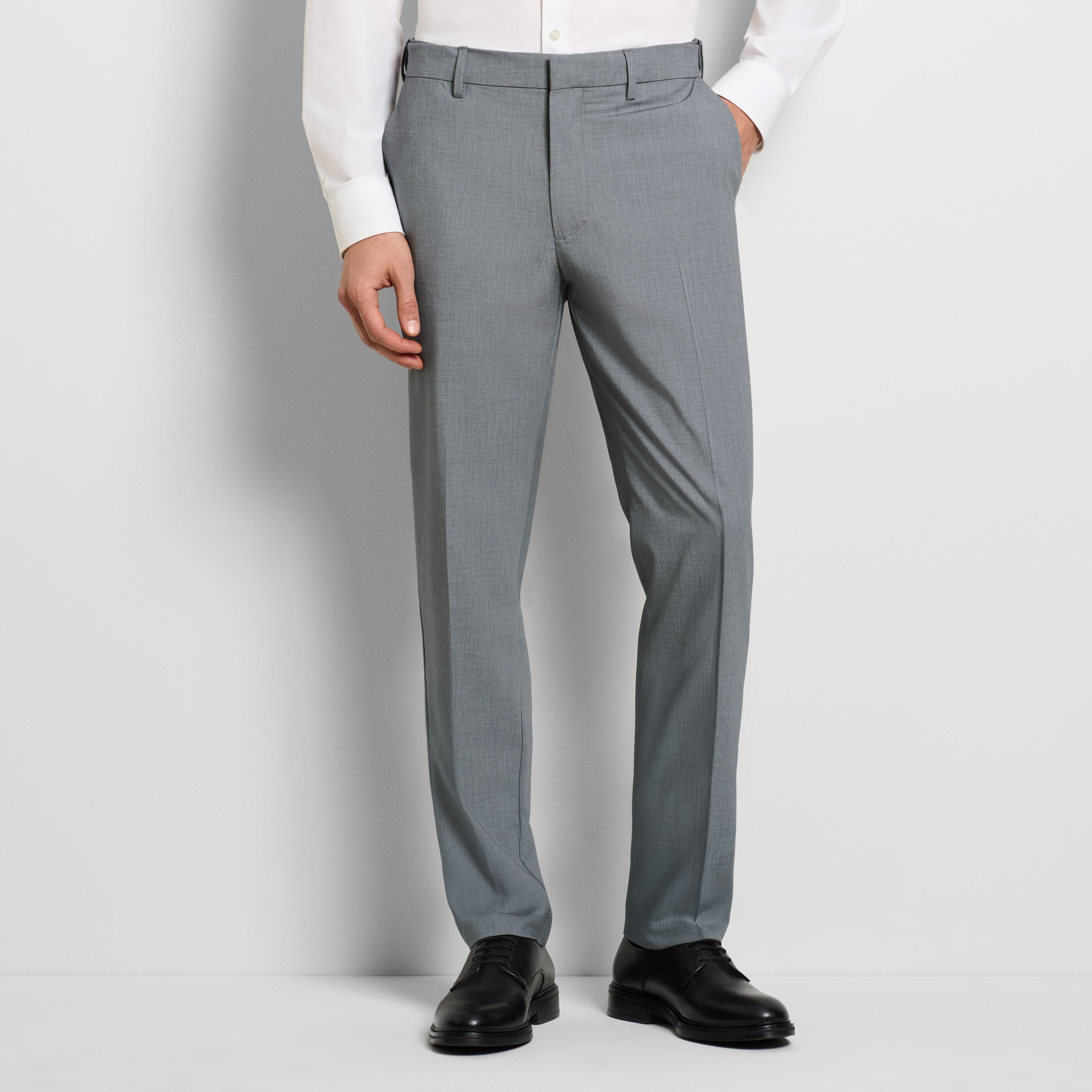 Premium Soft Lux Flex Dress Pant Monument Heather / 33 / 30