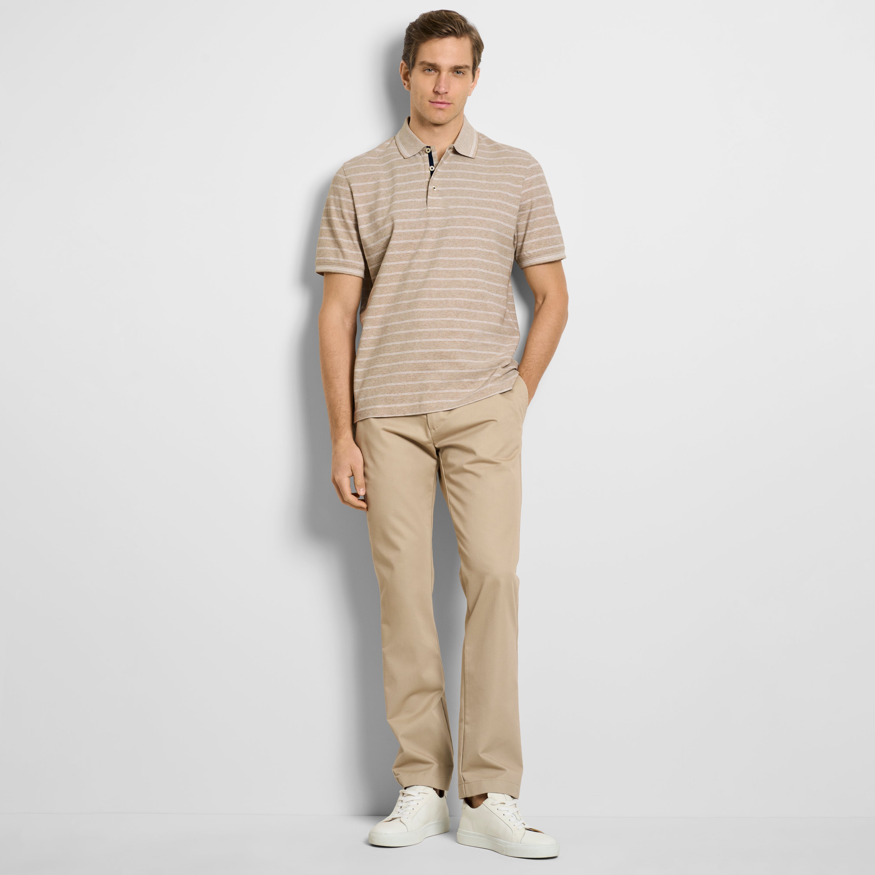 Originals Stripe Short Sleeve Polo