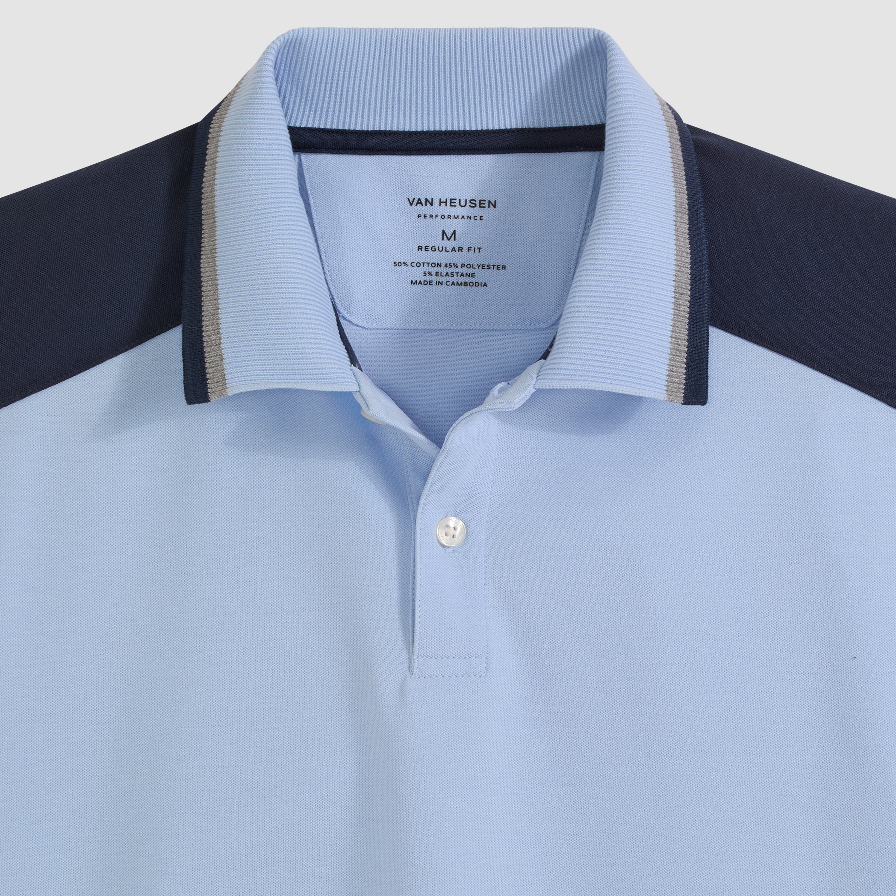 Performance Colorblock Short Sleeve Polo