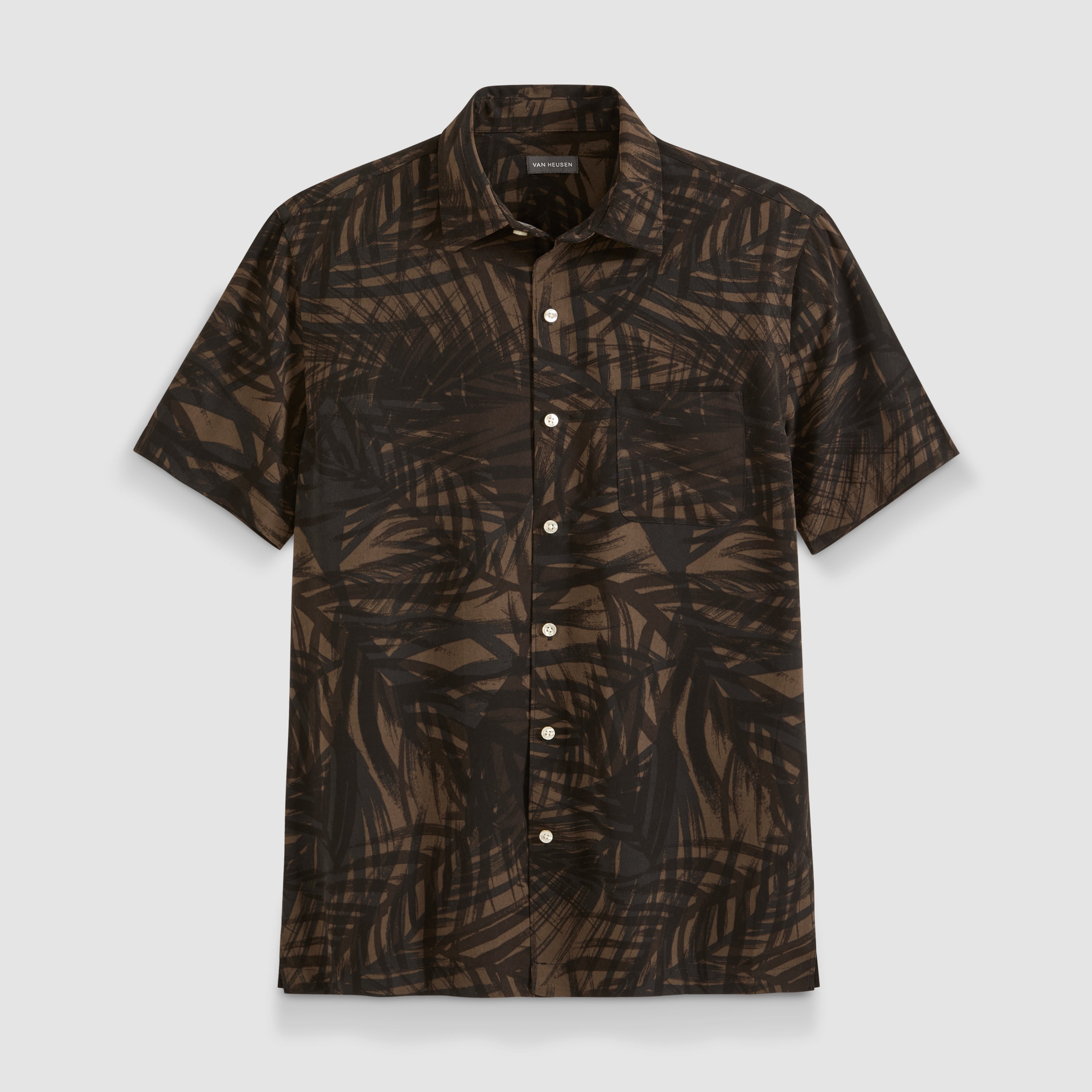 Weekend Printed Short Sleeve Camp Shirt