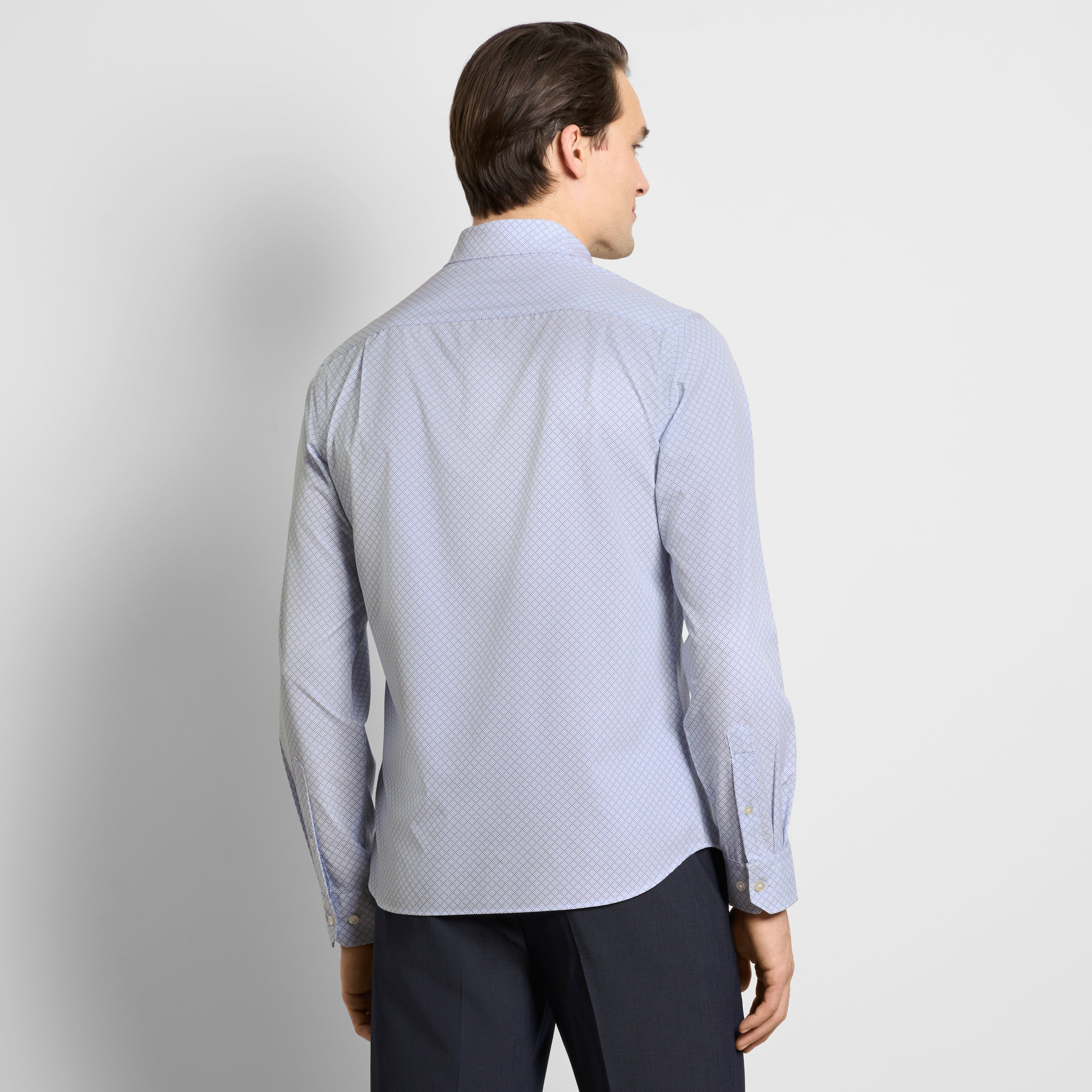 Performance All-Way Stretch Pattern Long Sleeve Shirt