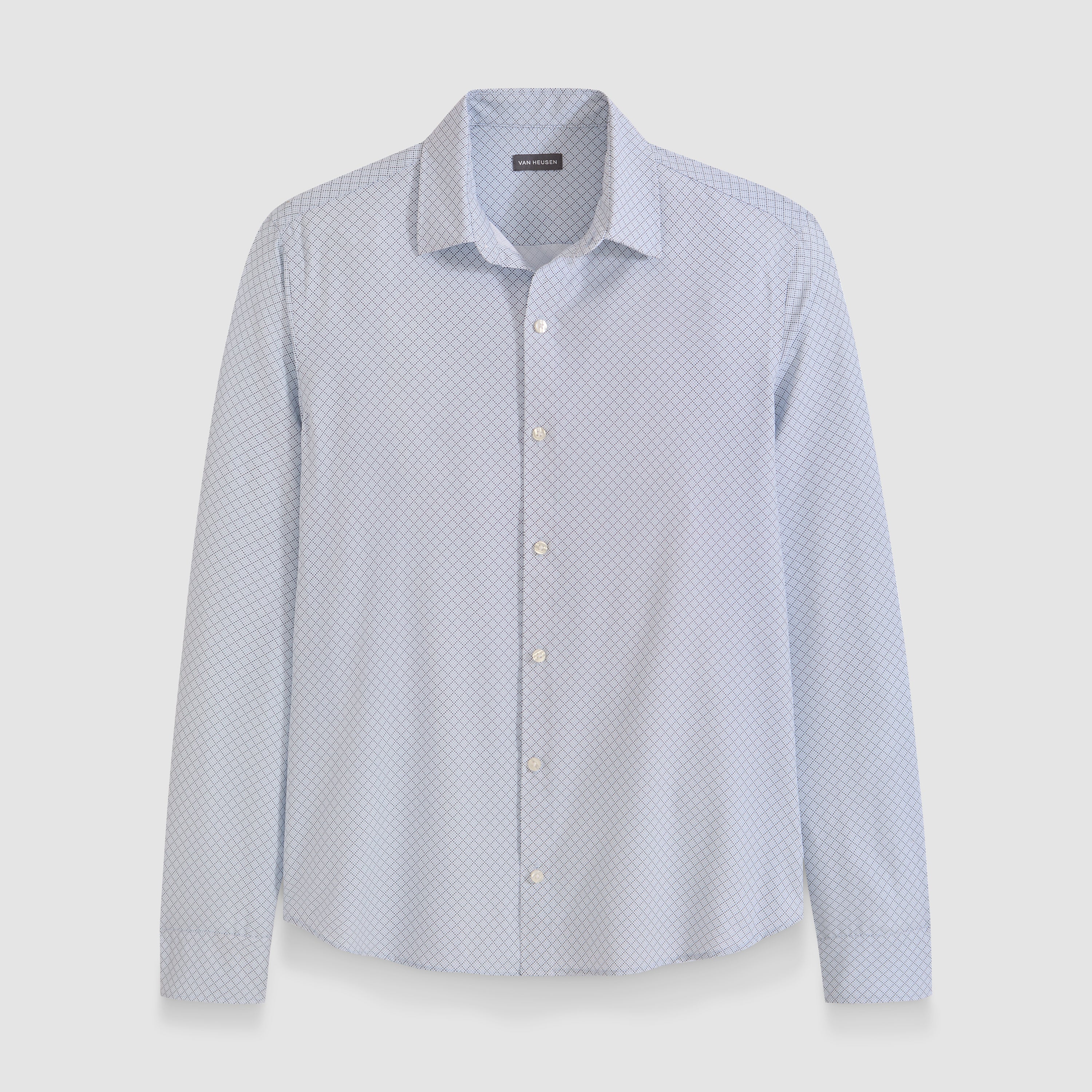 Performance All-Way Stretch Pattern Long Sleeve Shirt