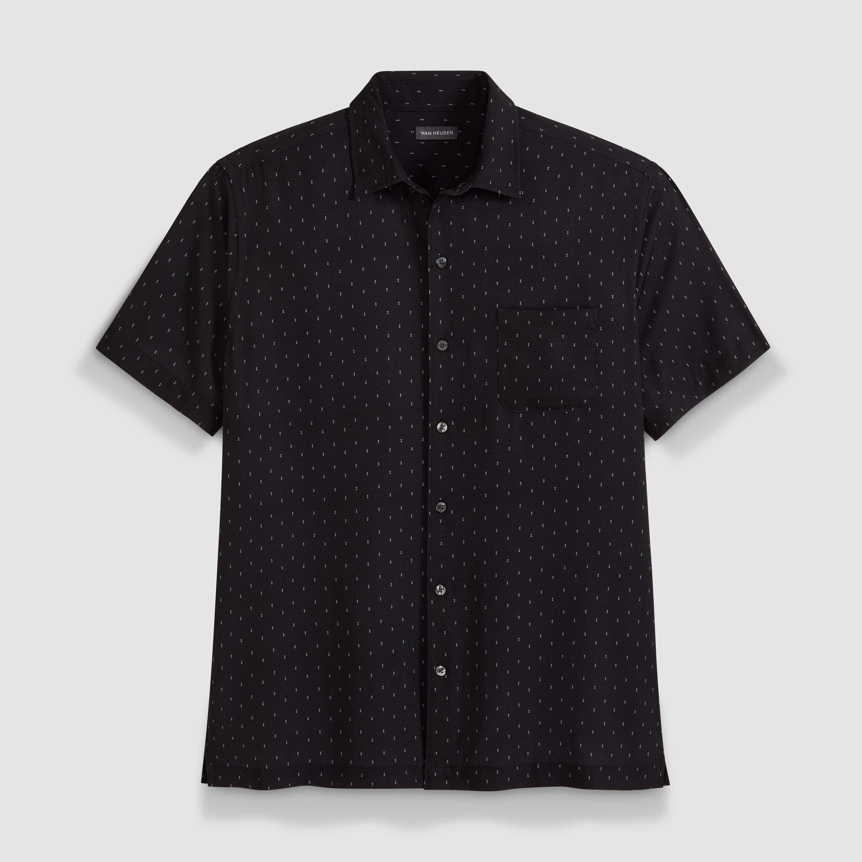 Hydro Wik Short Sleeve Camp Shirt Stacked Dot