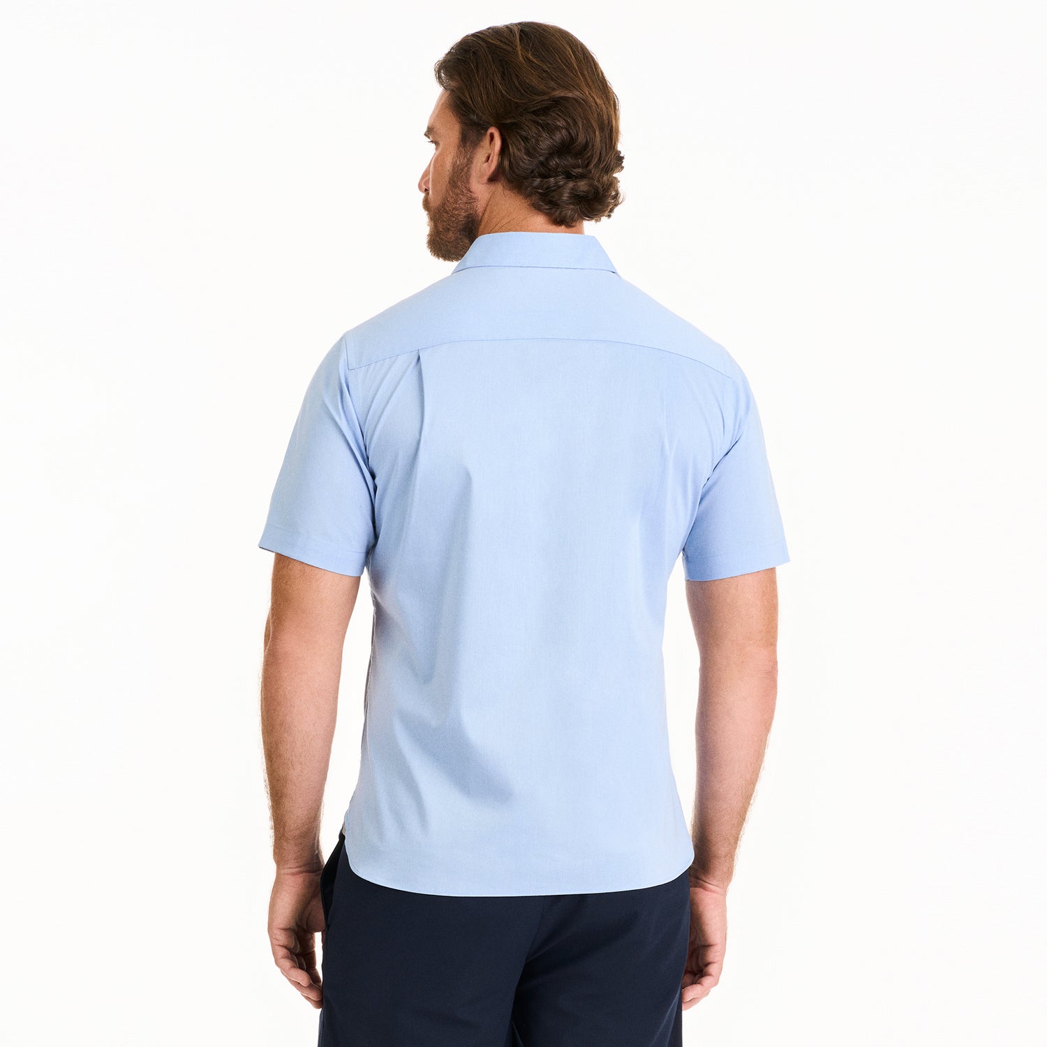 Essential Stain Shield Short Sleeve Shirt Solid - Slim Fit