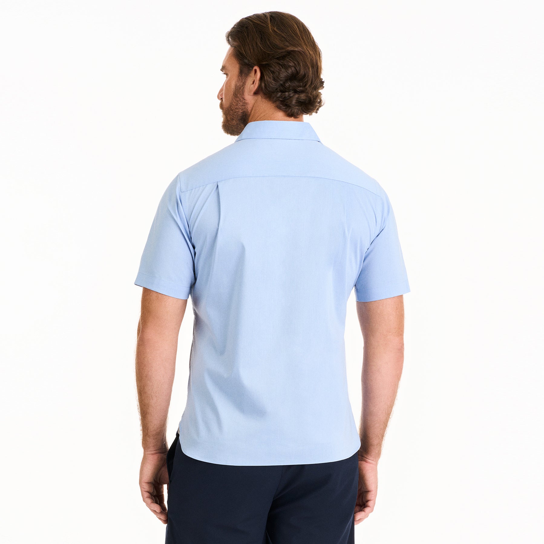 Essential Stain Shield Short Sleeve Shirt Solid - Slim Fit