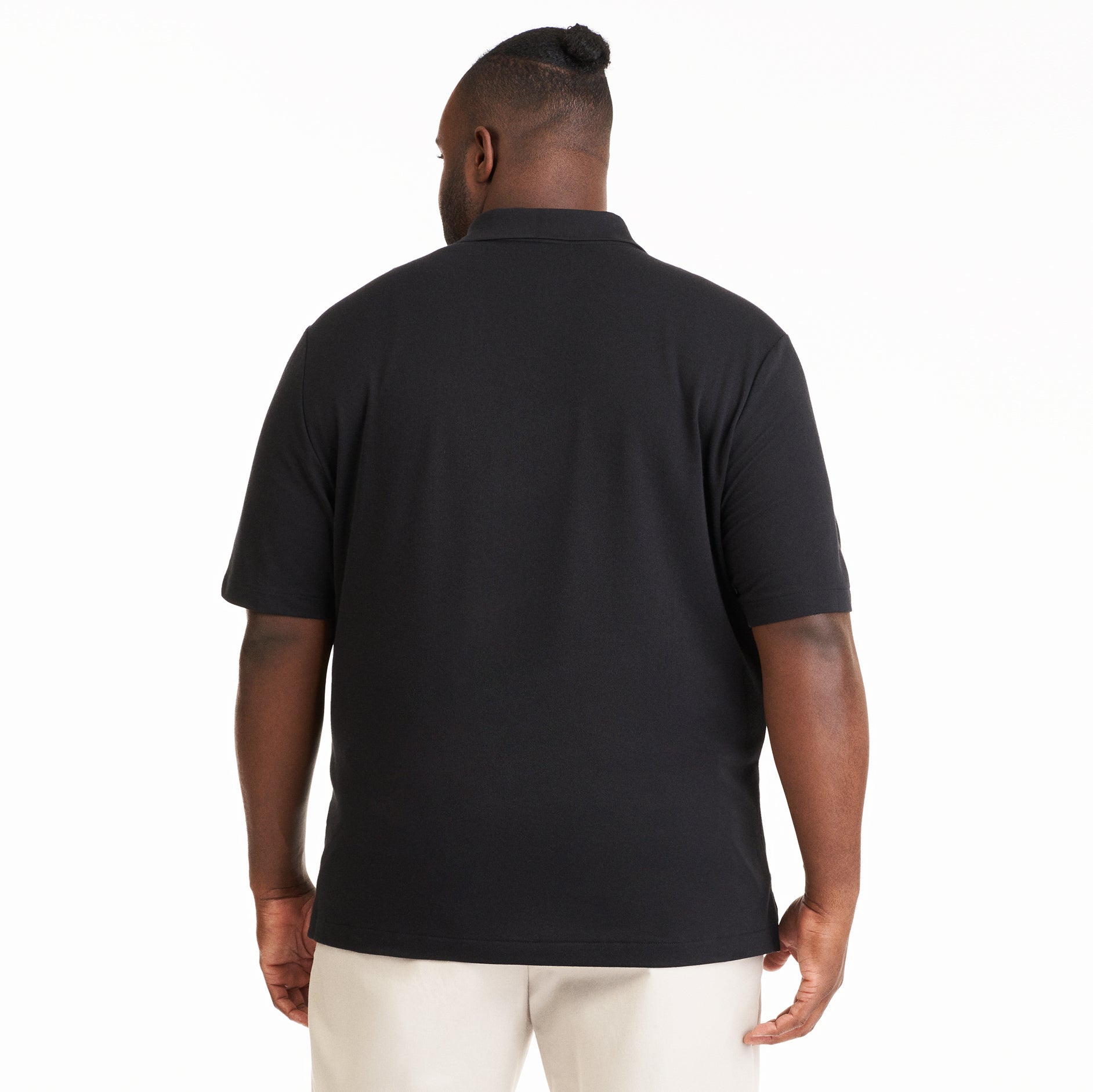 Essential Stain Shield Honeycomb Polo - Big &amp; Tall