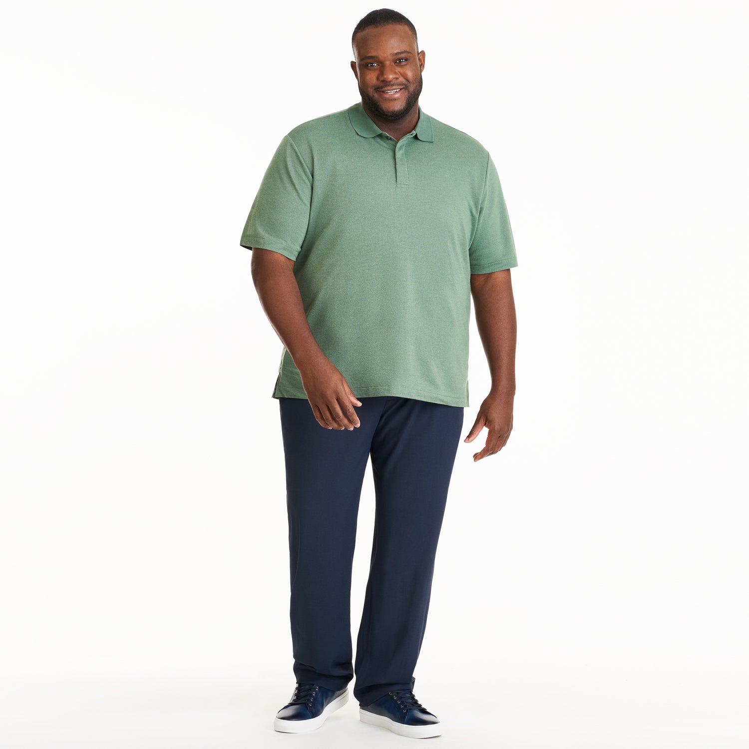 Essential Stain Shield Honeycomb Polo - Big & Tall