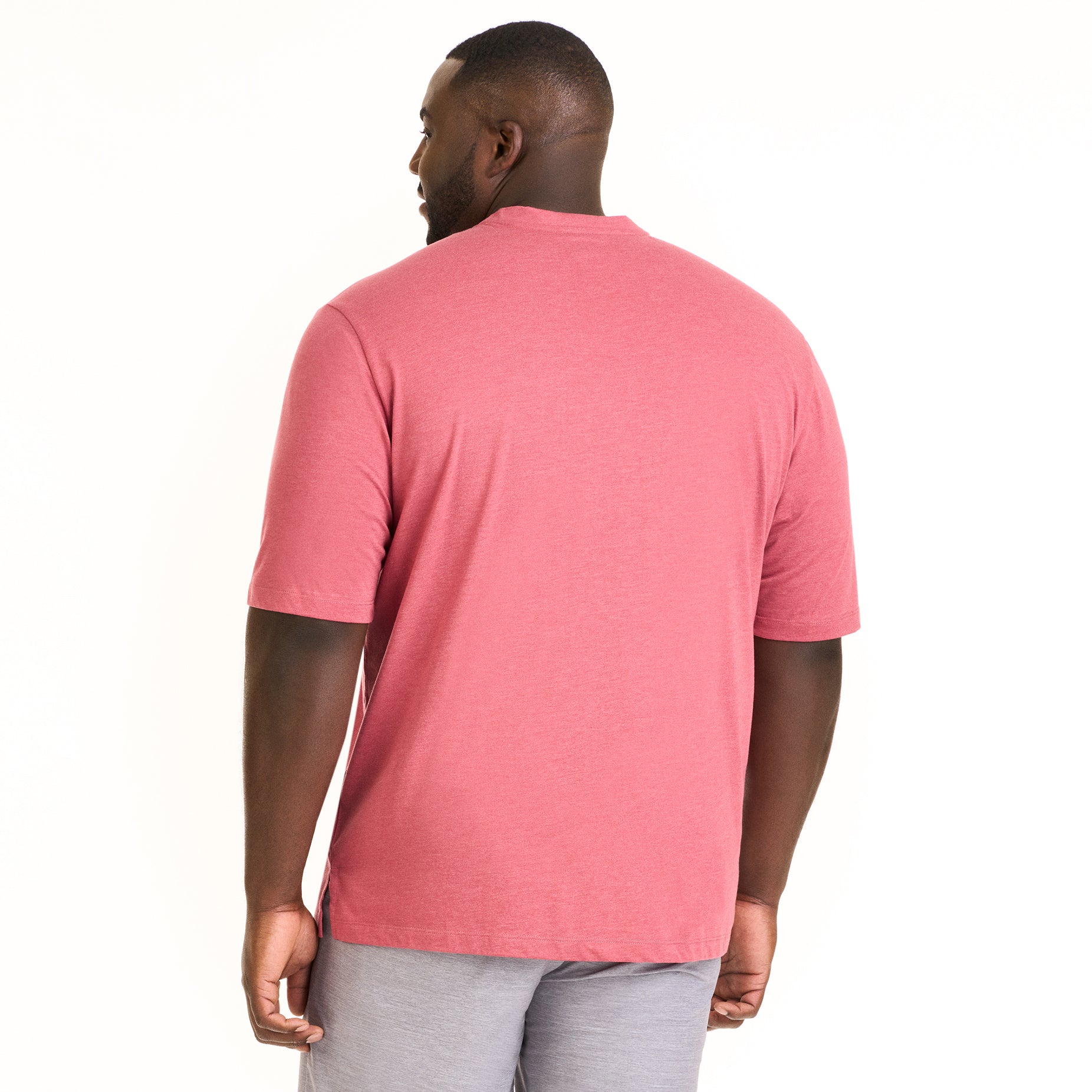 Essential Stain Shield V-Neck Tee - Big &amp; Tall