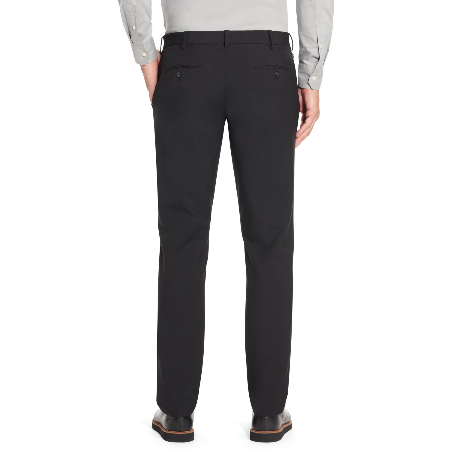 Van Heusen Men's Flex Stretch Flat Front Slim Dress Pants - Black - 30 X 32 Van Heusen Men's Flex Stretch Flat Front Slim Dress Pants - Black - 30 X 32