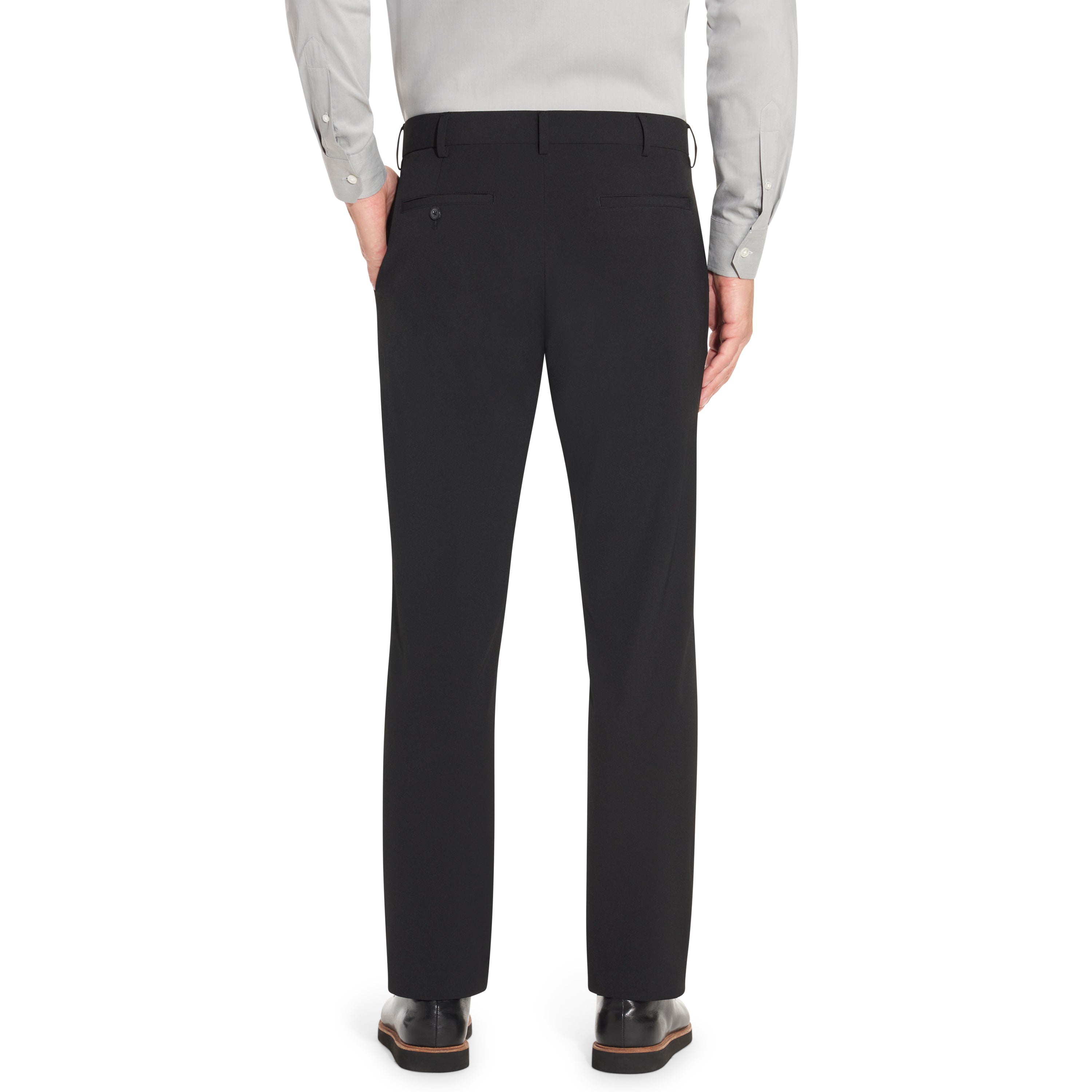 Stain Shield Flat Front Stretch Dress Pant - Slim Fit