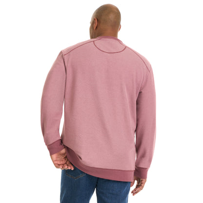 Essential Stain Shield Honeycomb Pique Crew - Big &amp; Tall