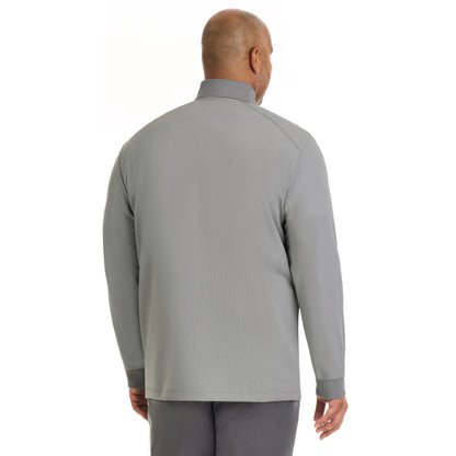 Essential Stain Shield Pique Quarter Zip Pullover- Big and Tall