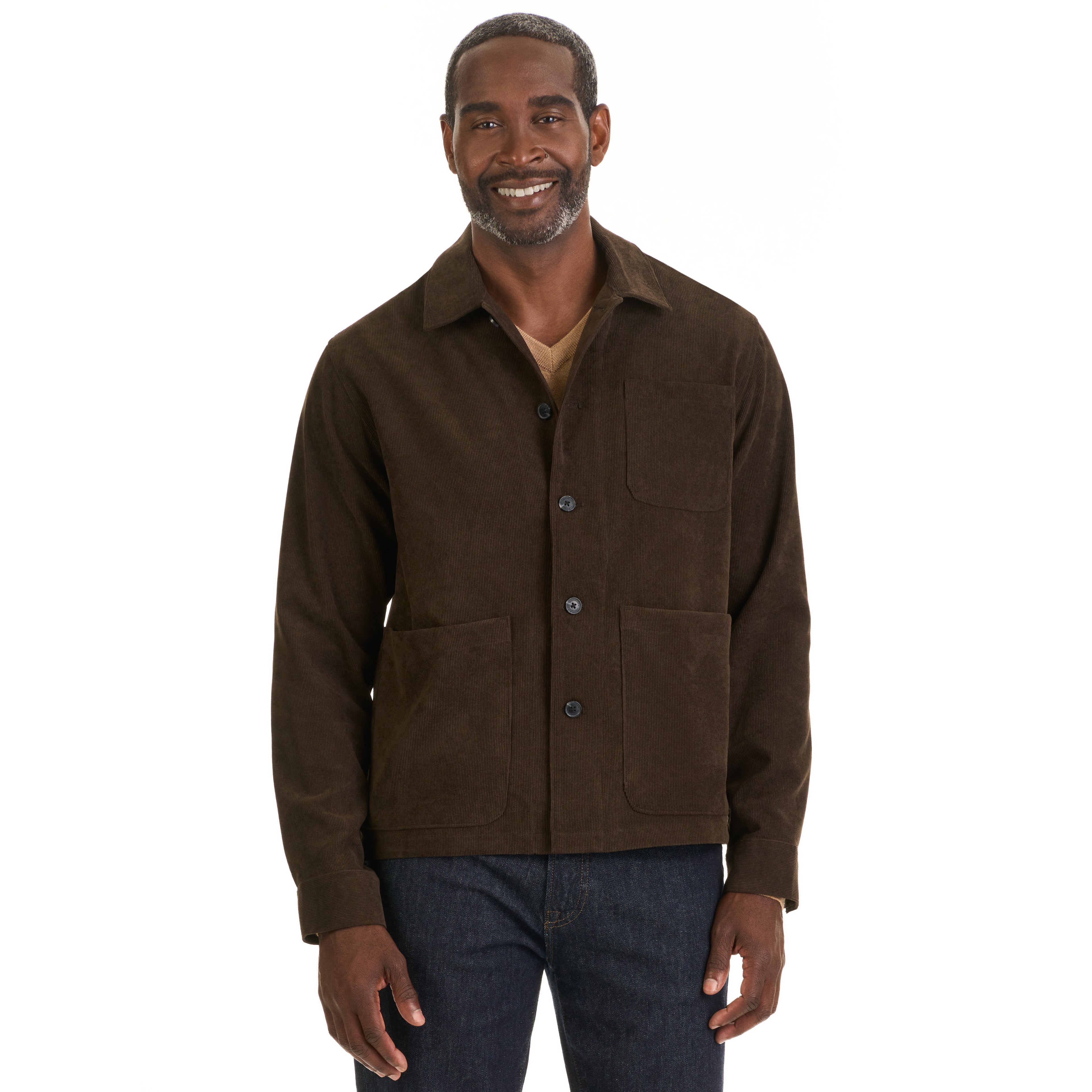 Weekend Long Sleeve Textured Shirt Jacket - Regular Fit