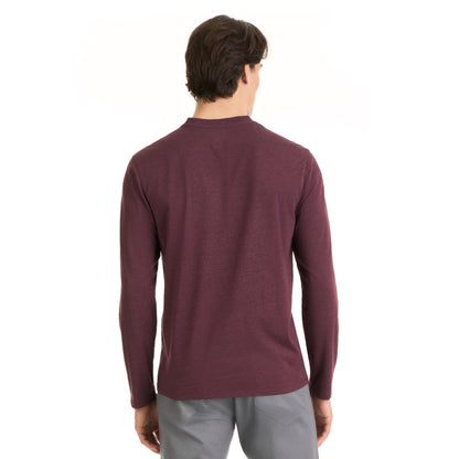 Essential Stain Shield Long Sleeve Henley - Regular Fit