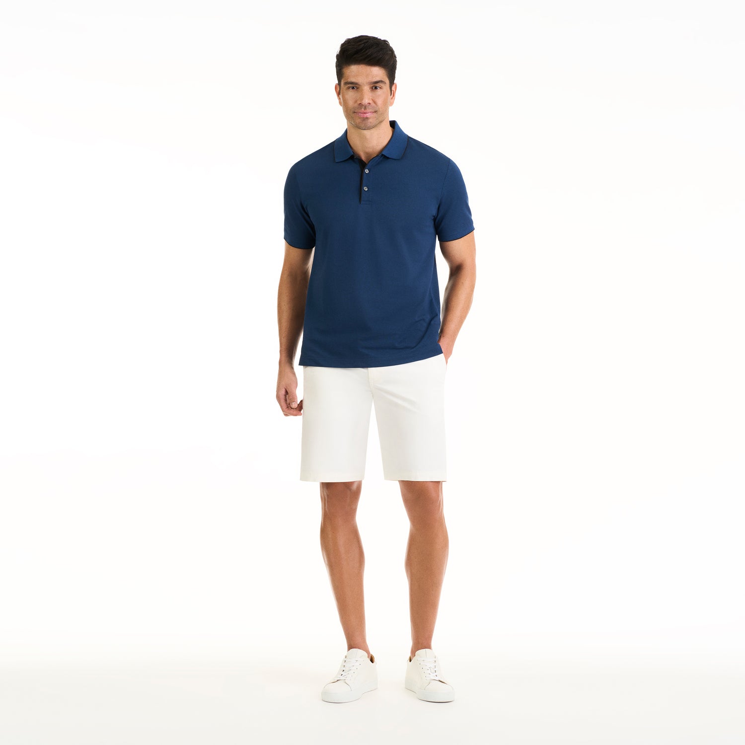Essential Tailored Comfort Pique Stain Shield Polo